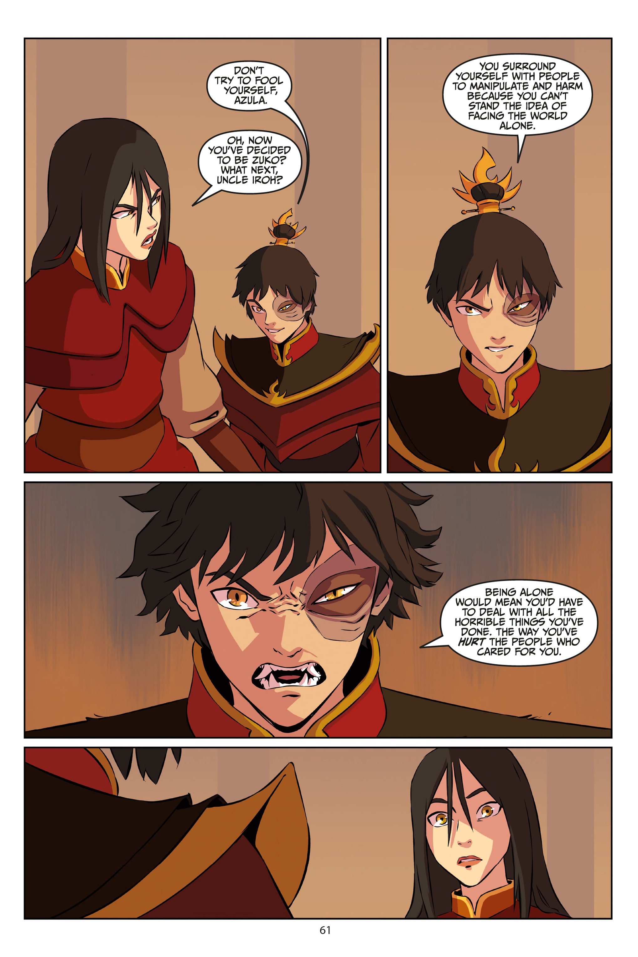 Read online Avatar: The Last Airbender - Azula in the Spirit Temple comic -  Issue # TPB - 62