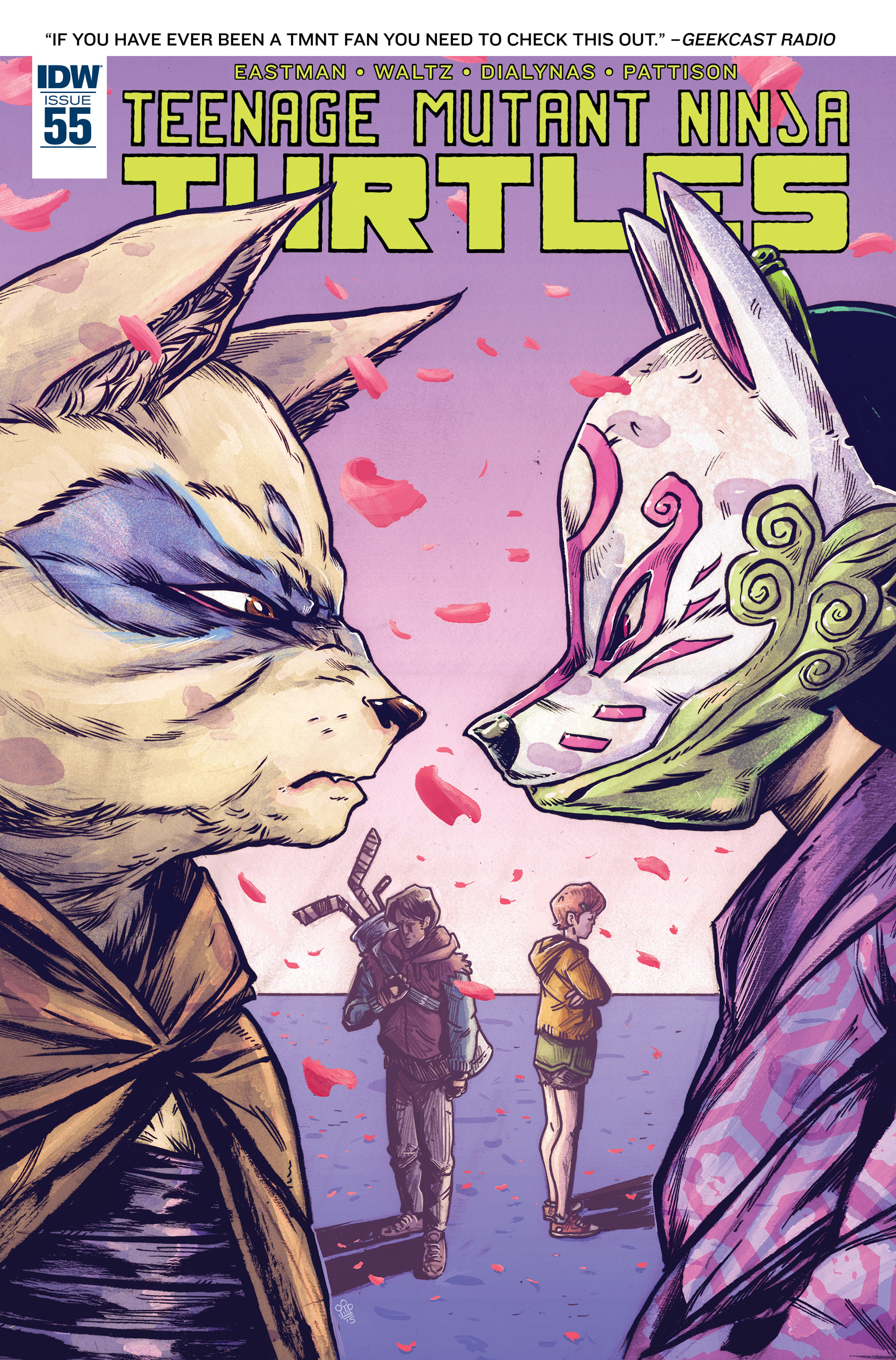 Read online Teenage Mutant Ninja Turtles (2011) comic -  Issue #55 - 1