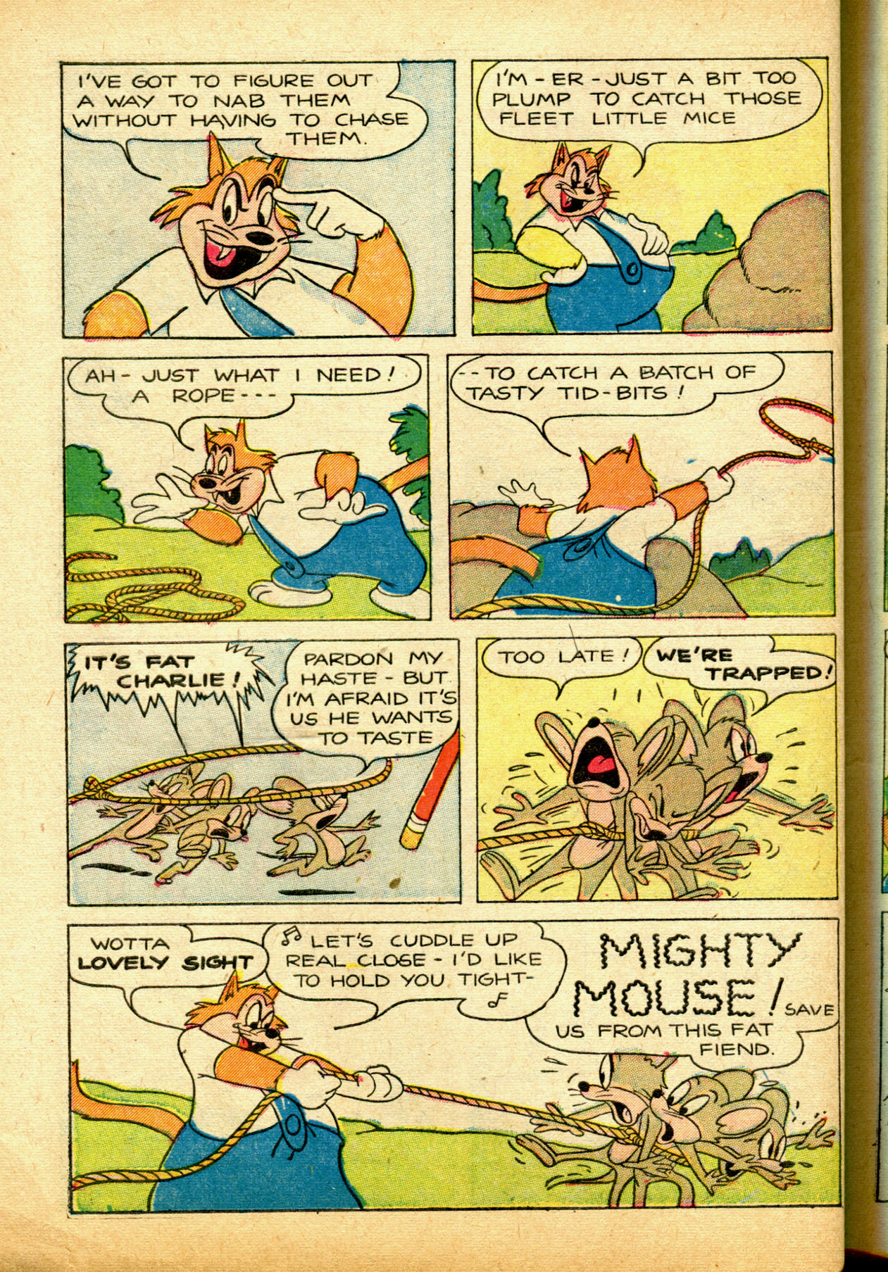 Read online Paul Terry's Mighty Mouse Comics comic -  Issue #39 - 94