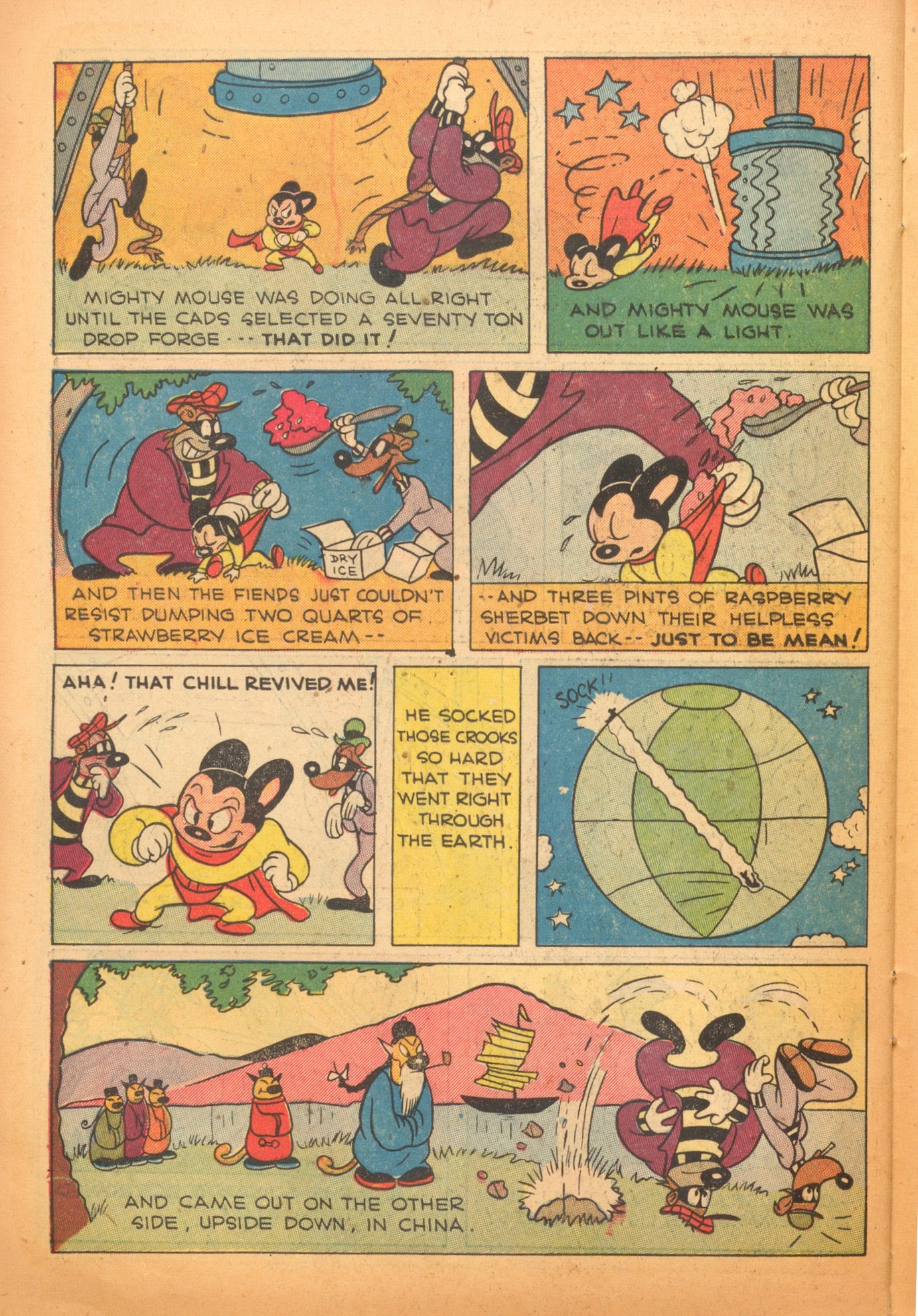Read online Paul Terry's Mighty Mouse Comics comic -  Issue #17 - 26