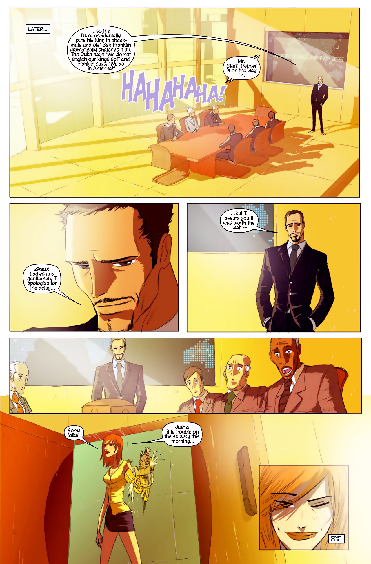 Read online Iron Man: Killer Commute comic -  Issue # Full - 12