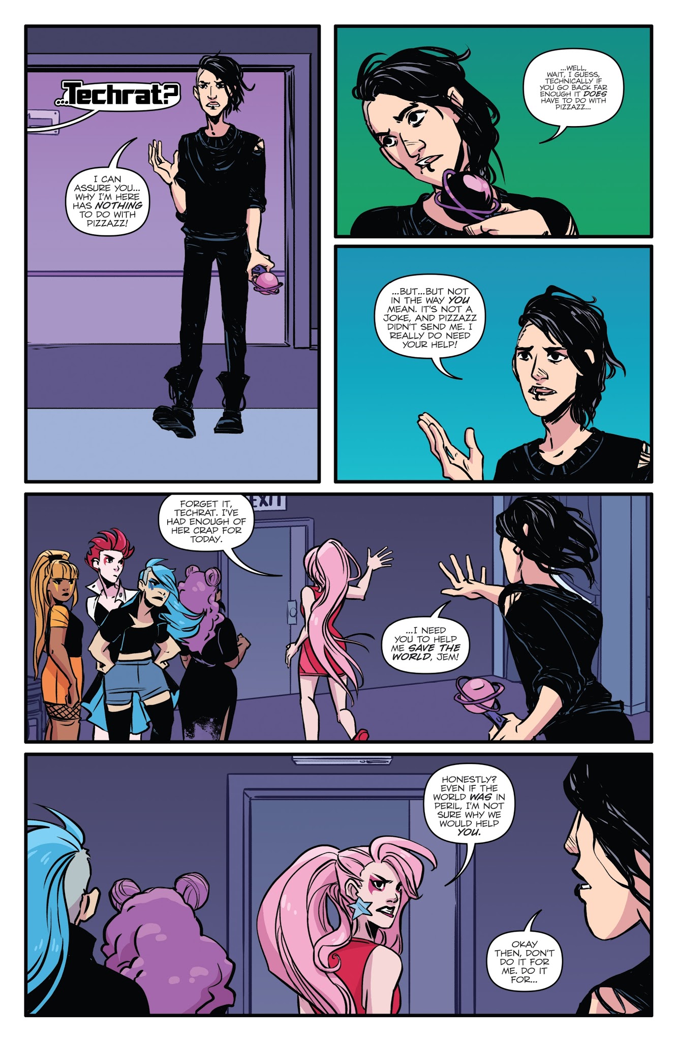 Read online Jem and the Holograms: Infinite comic -  Issue #1 - 16