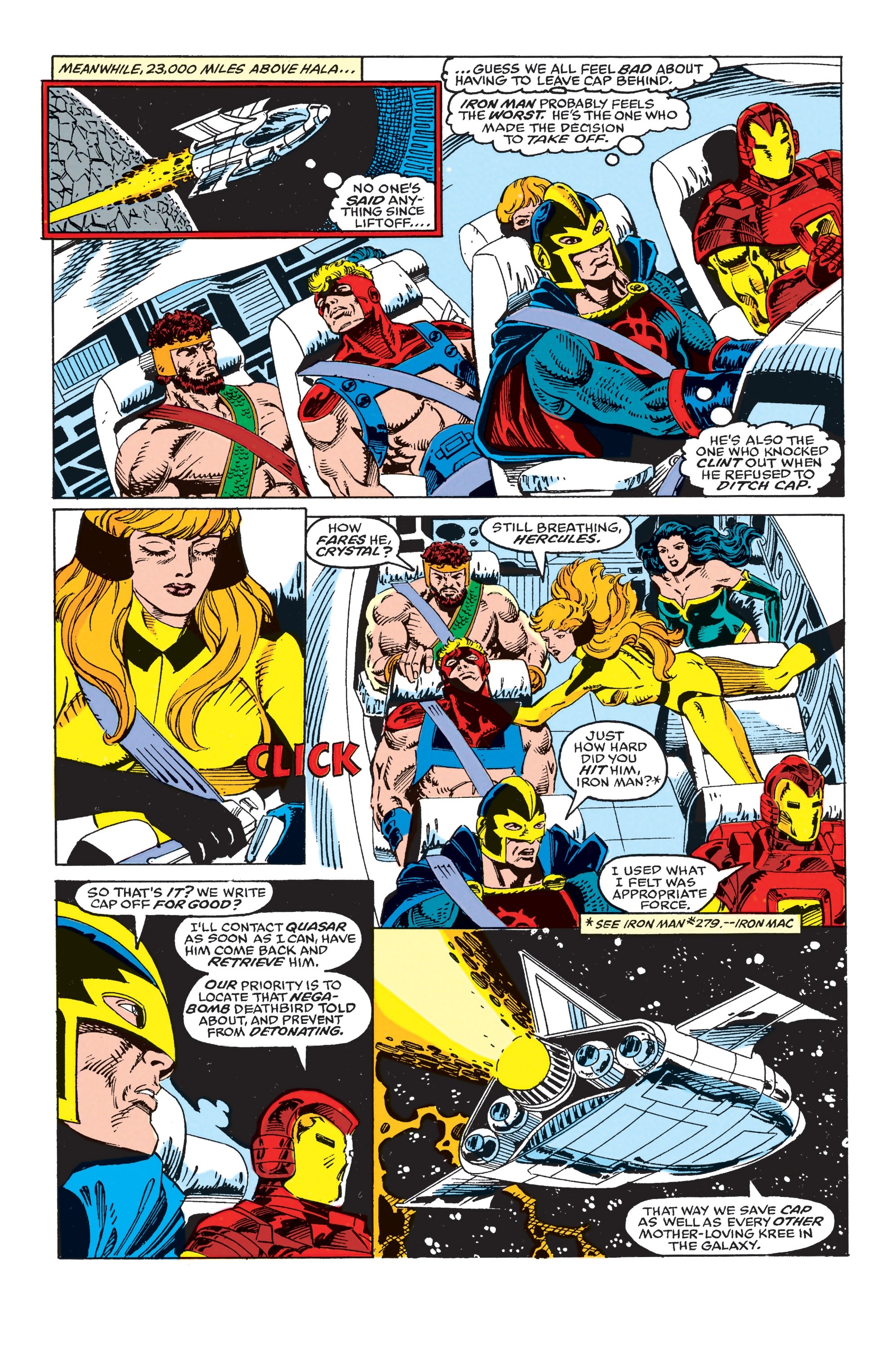 Read online Avengers Epic Collection: Operation Galactic Storm comic -  Issue # TPB (Part 4) - 17