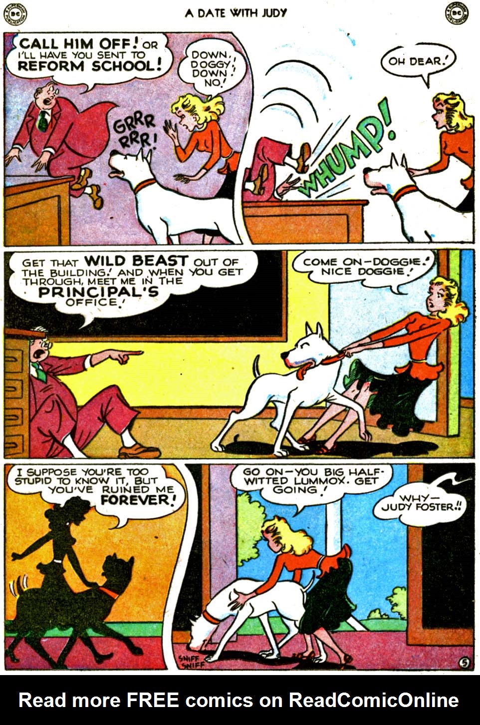 Read online A Date with Judy comic -  Issue #5 - 19