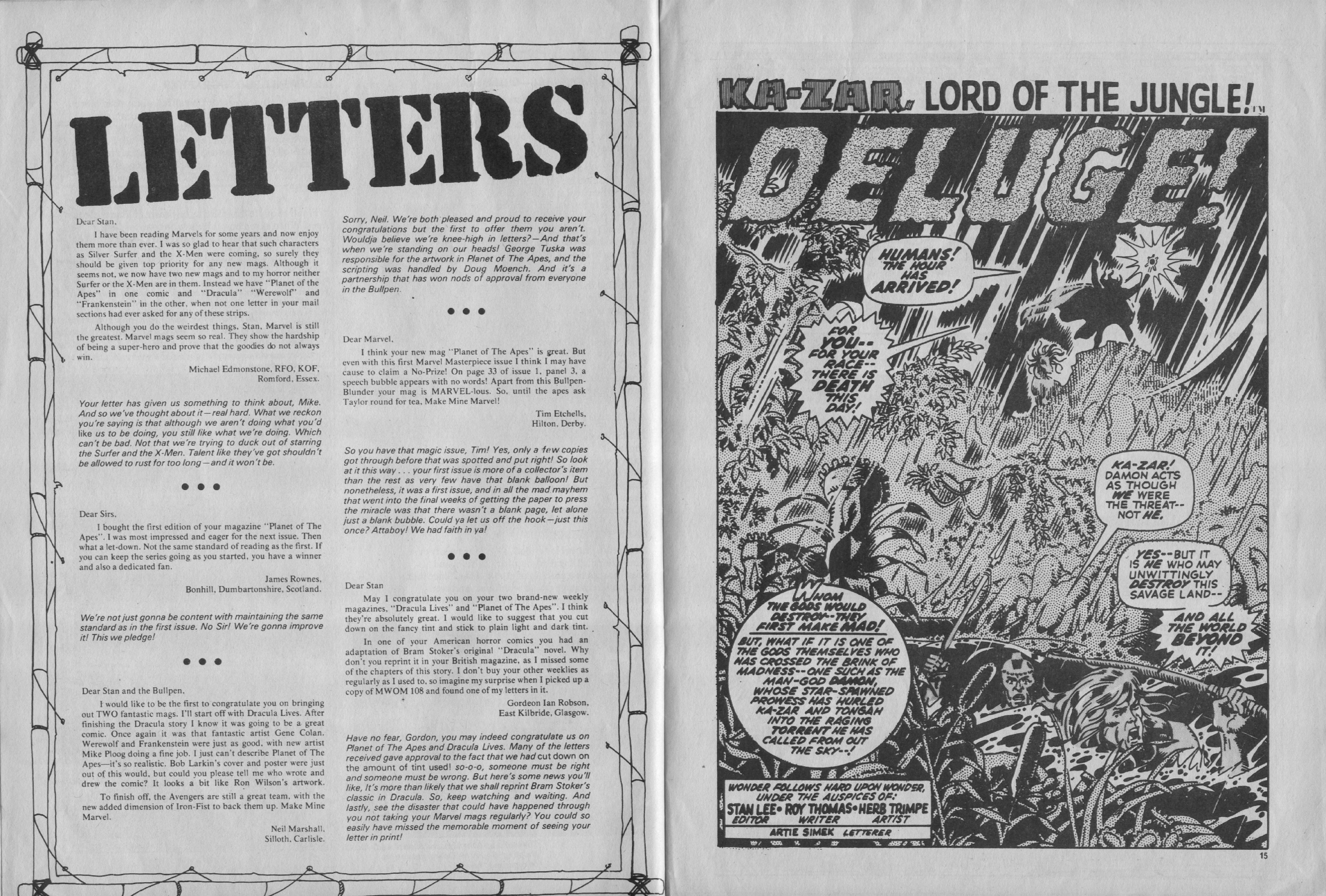Read online Planet of the Apes (1974) comic -  Issue #8 - 8