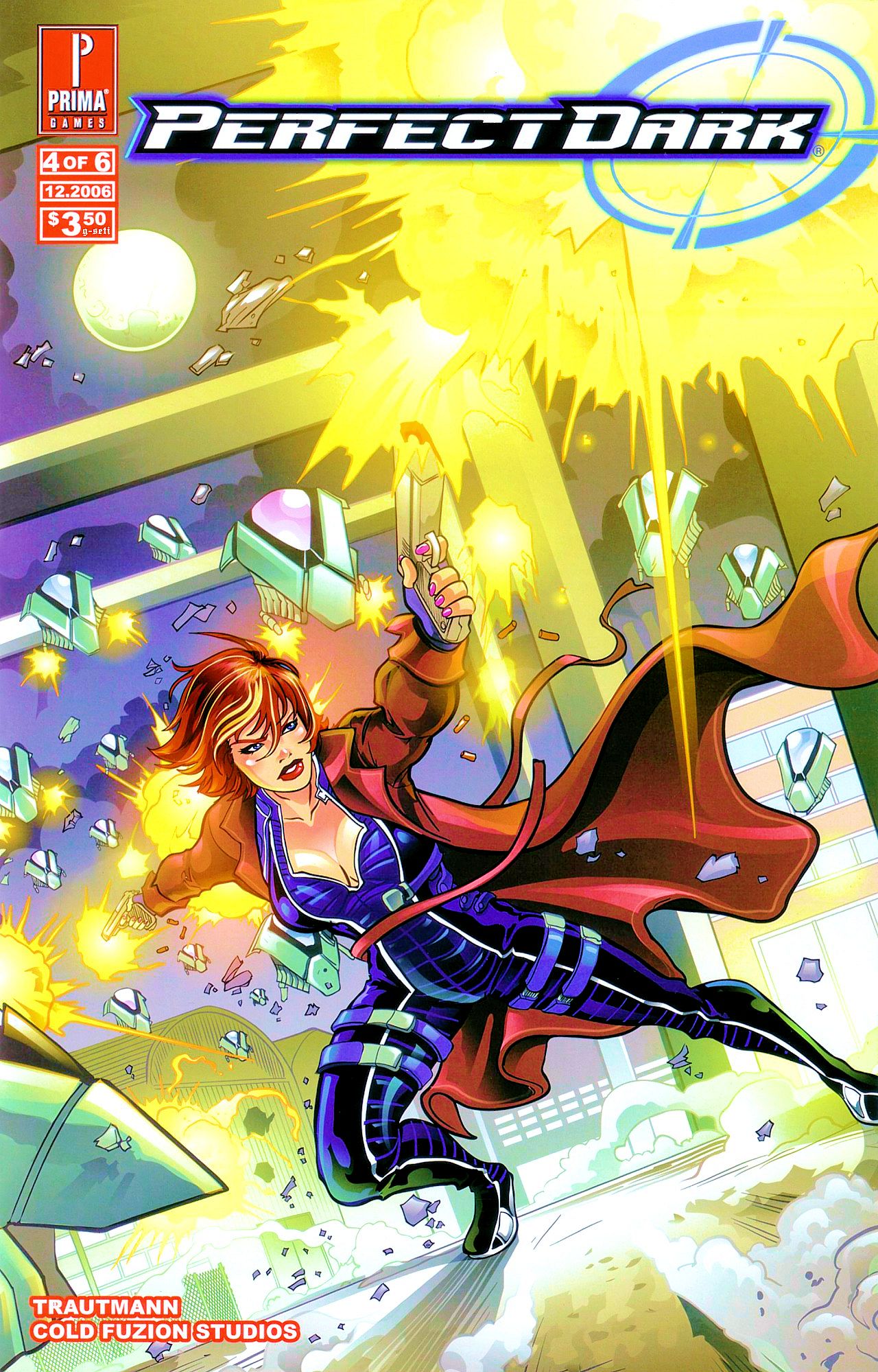 Read online Perfect Dark: Janus Tears comic -  Issue #4 - 1