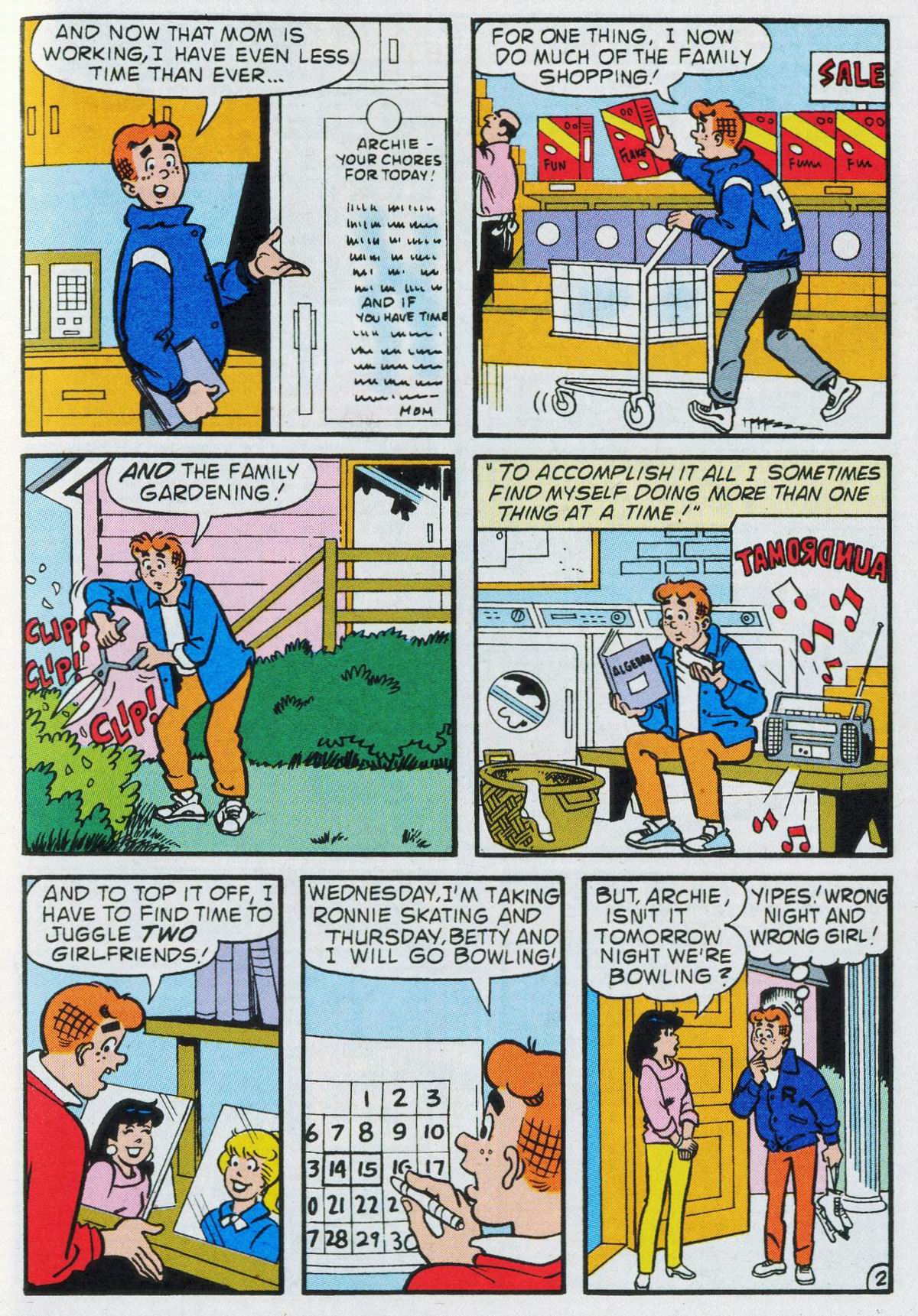 Read online Archie's Double Digest Magazine comic -  Issue #161 - 31