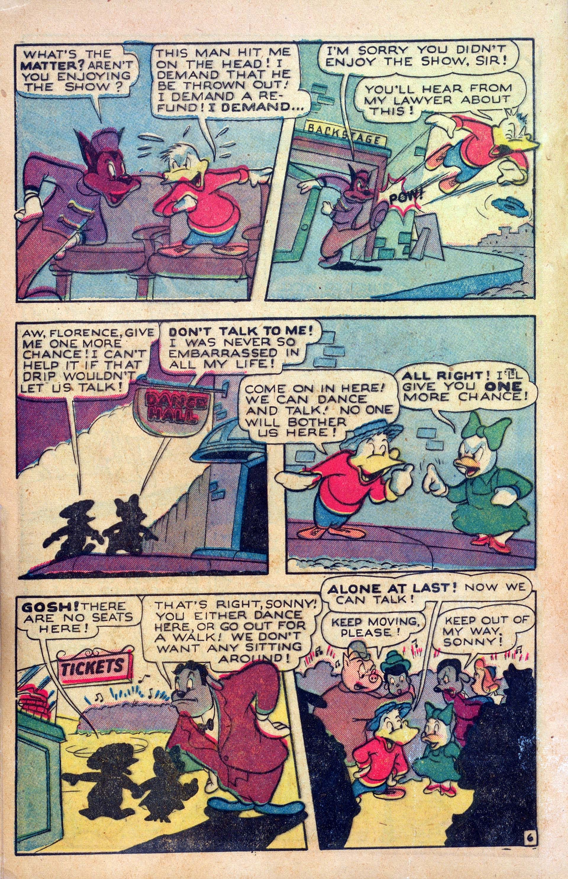 Read online Wacky Duck (1948) comic -  Issue #2 - 8