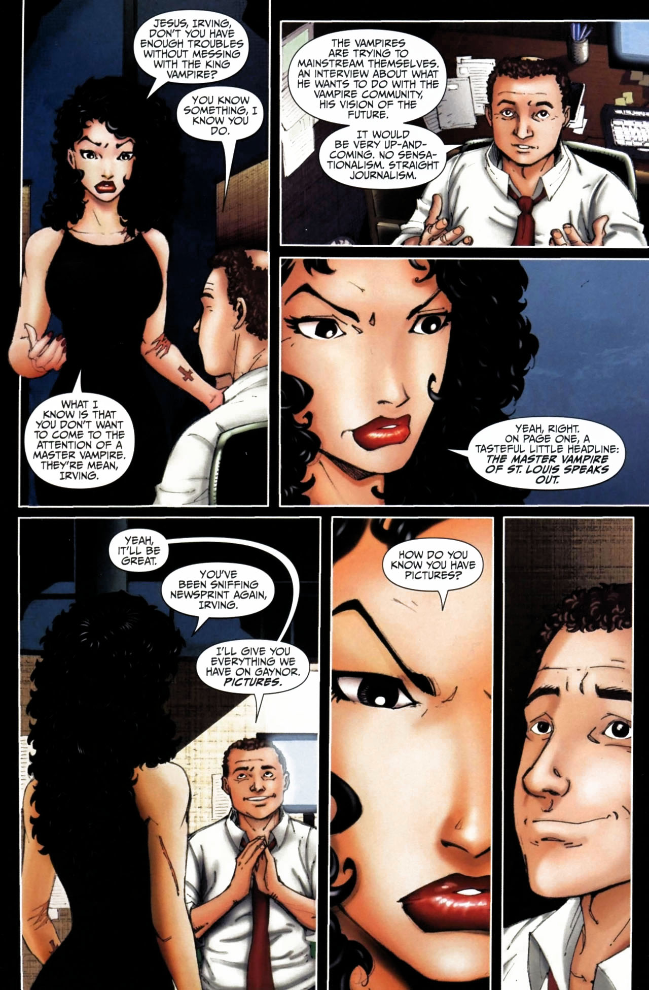 Read online Anita Blake: The Laughing Corpse - Book One comic -  Issue #4 - 5