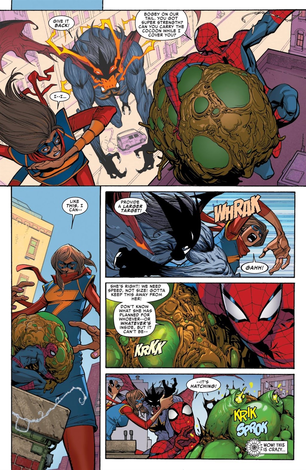 Read online Ms. Marvel Meets The Marvel Universe comic -  Issue # TPB (Part 2) - 6