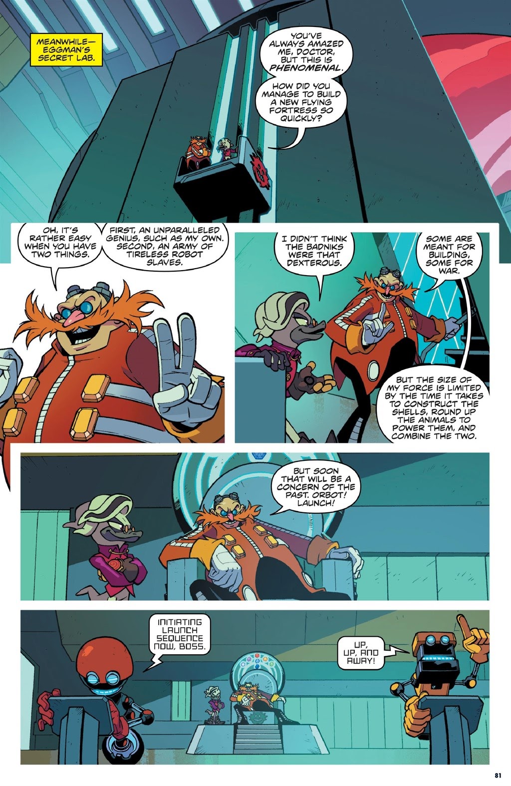 Read online Sonic the Hedgehog (2018) comic -  Issue # _The IDW Collection 2 (Part 1) - 82