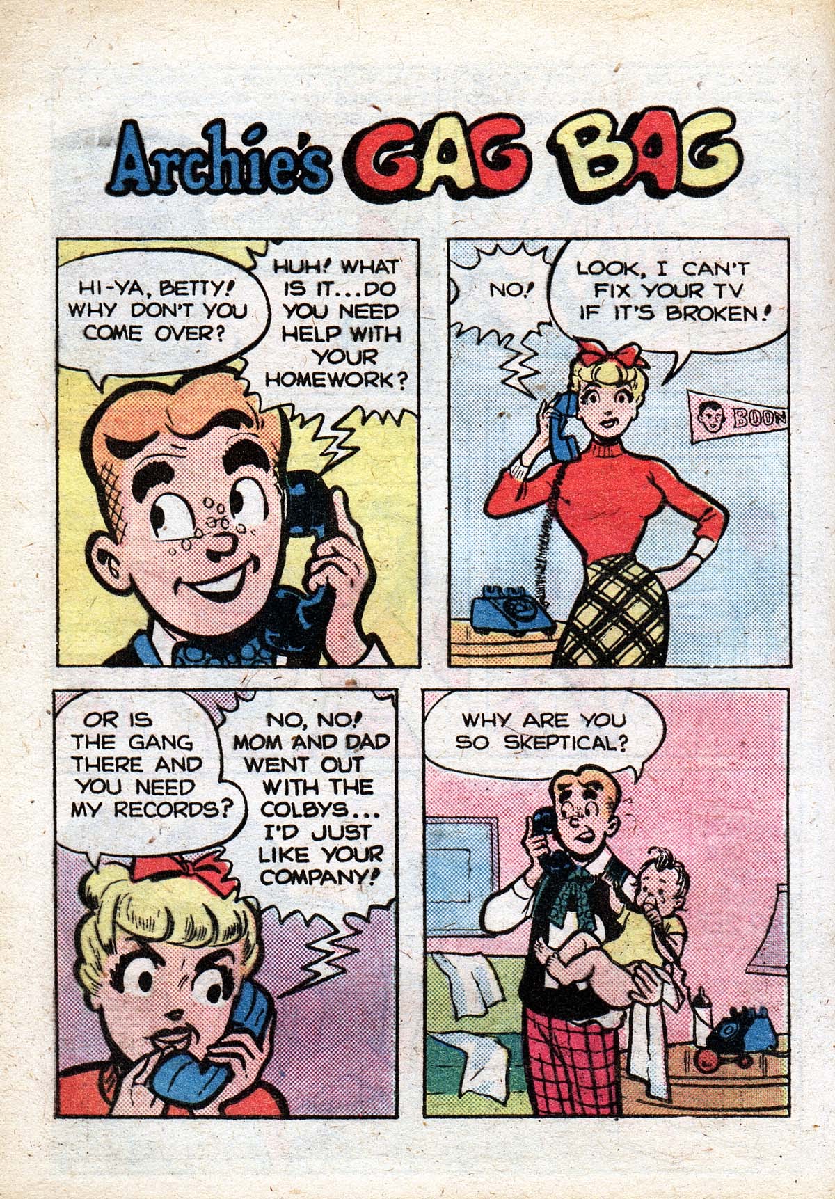 Read online Archie Digest Magazine comic -  Issue #32 - 59