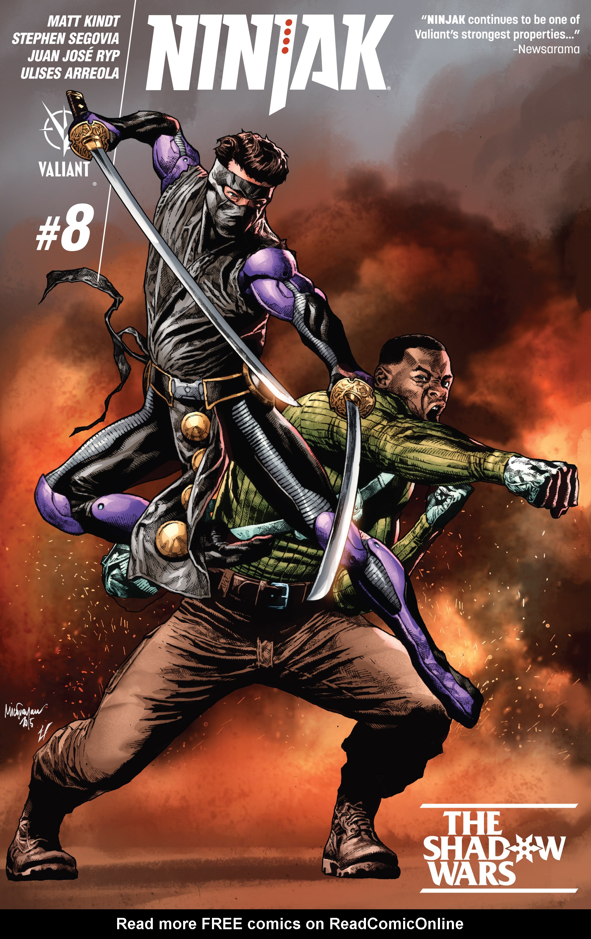 Read online Ninjak (2015) comic -  Issue # _Deluxe Edition 1 (Part 3) - 36