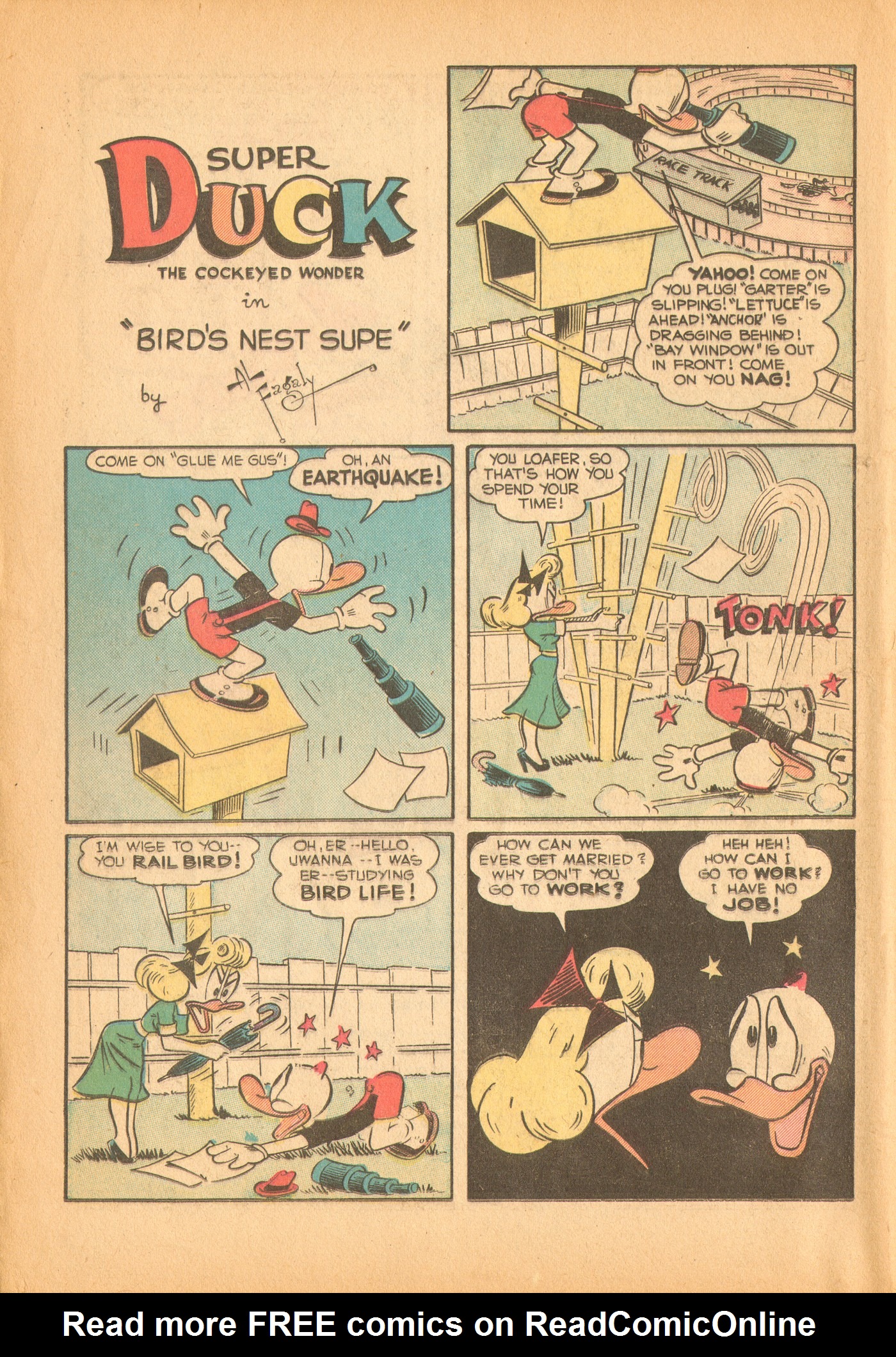Read online Super Duck Comics comic -  Issue #33 - 16