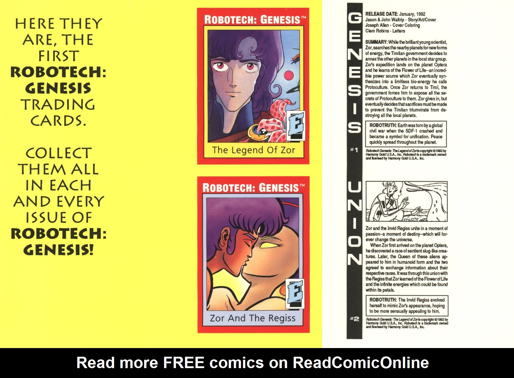 Read online Robotech Genesis: The Legend of Zor comic -  Issue #1 - 43