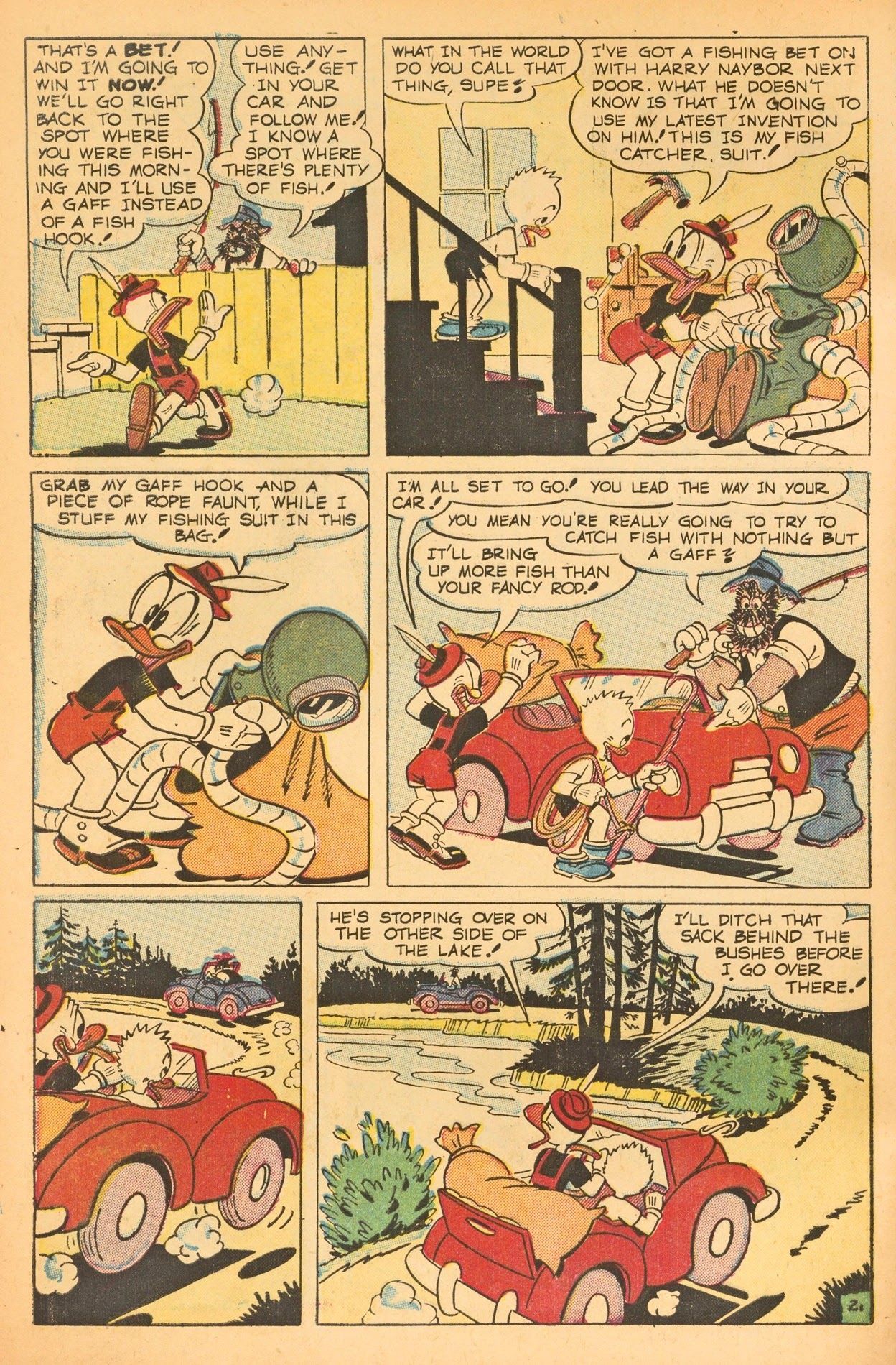 Read online Super Duck Comics comic -  Issue #50 - 4