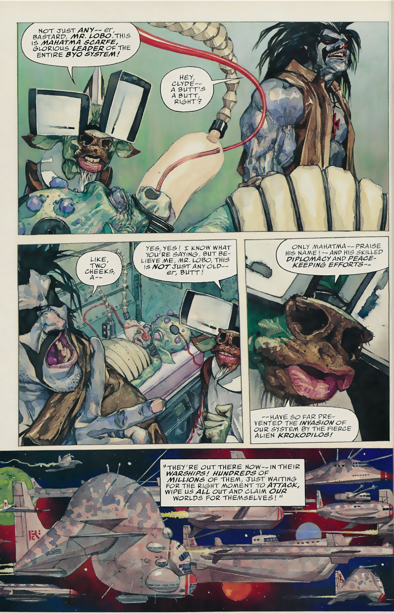 Read online Lobo: Fragtastic Voyage comic -  Issue # Full - 5