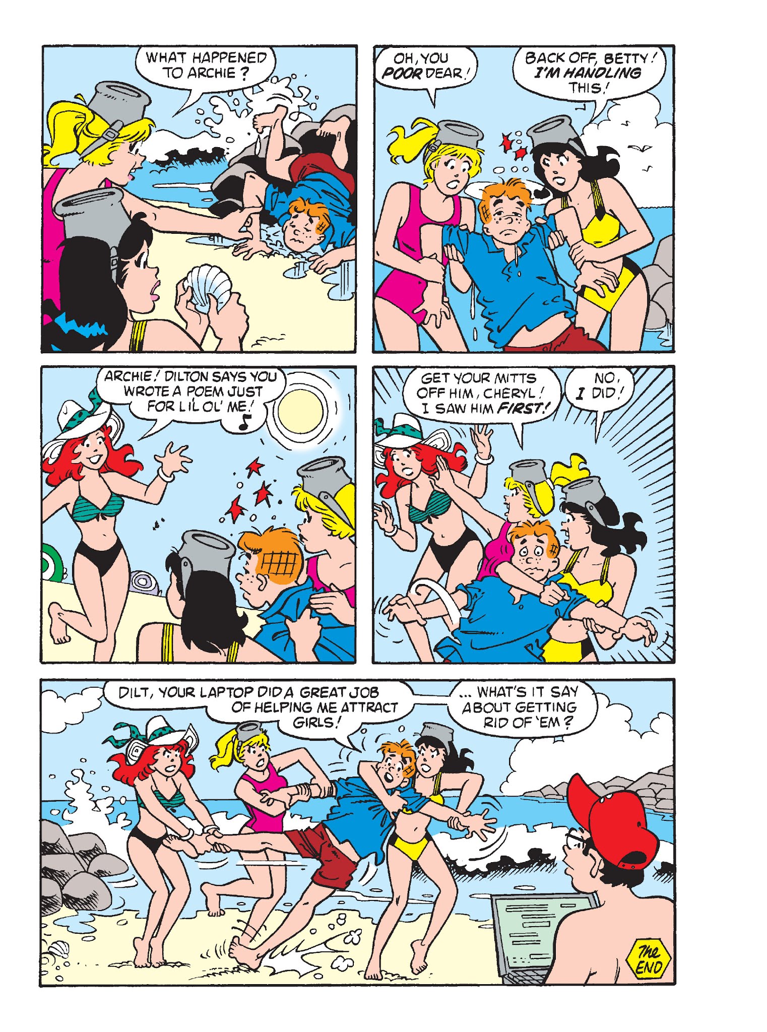Read online Archie's Funhouse Double Digest comic -  Issue #21 - 183
