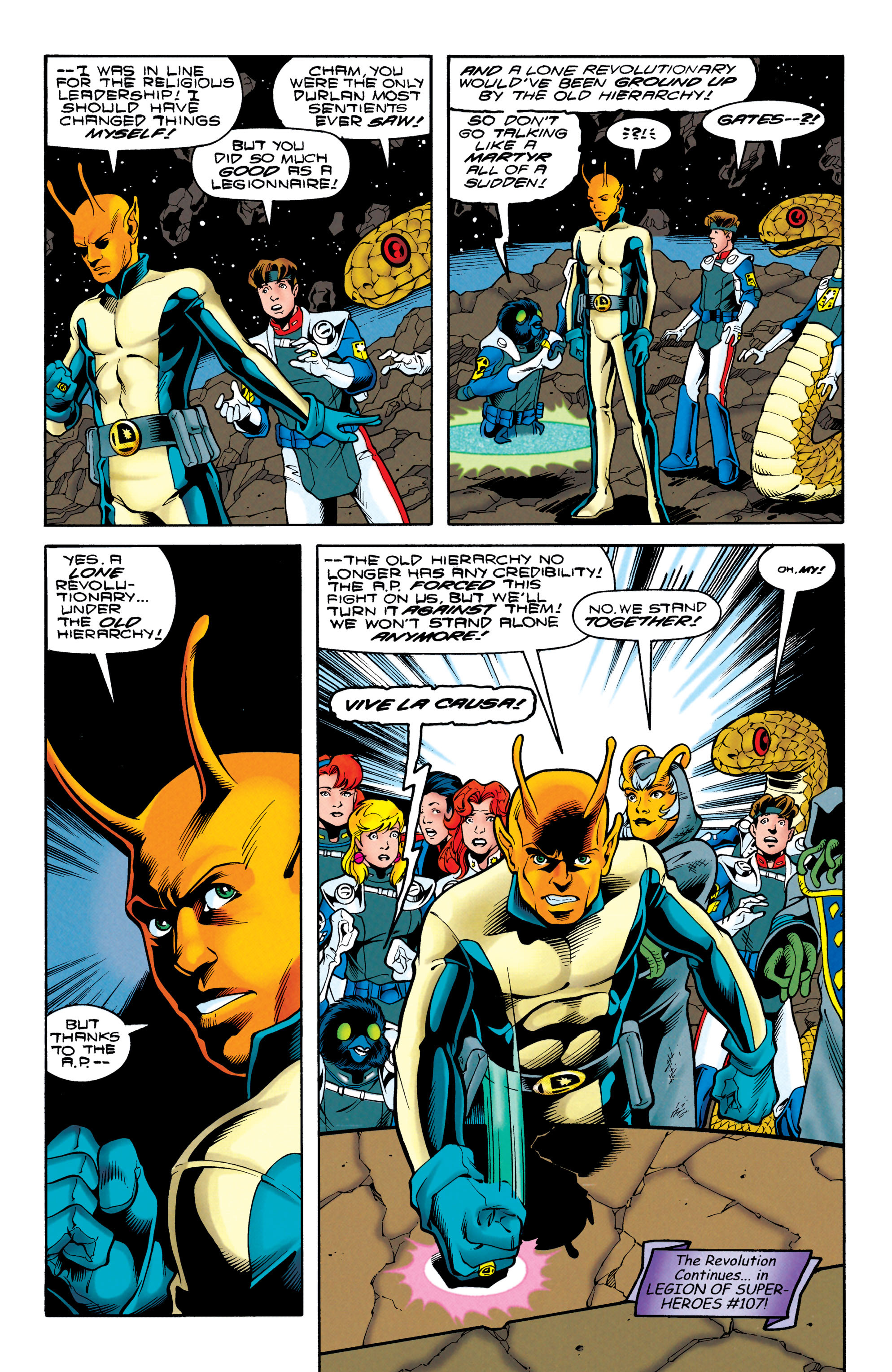Read online Legionnaires comic -  Issue #63 - 23