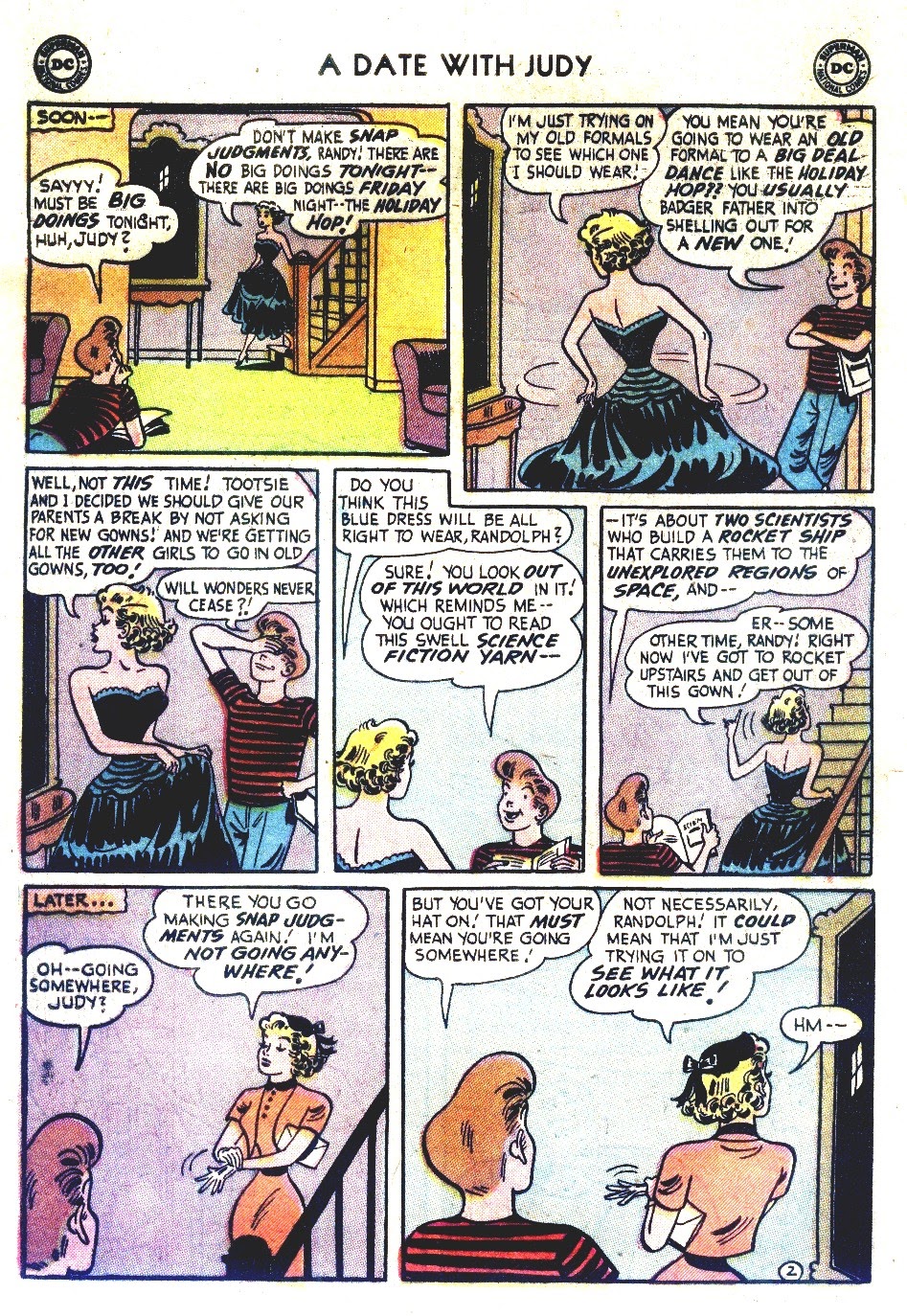 Read online A Date with Judy comic -  Issue #48 - 10
