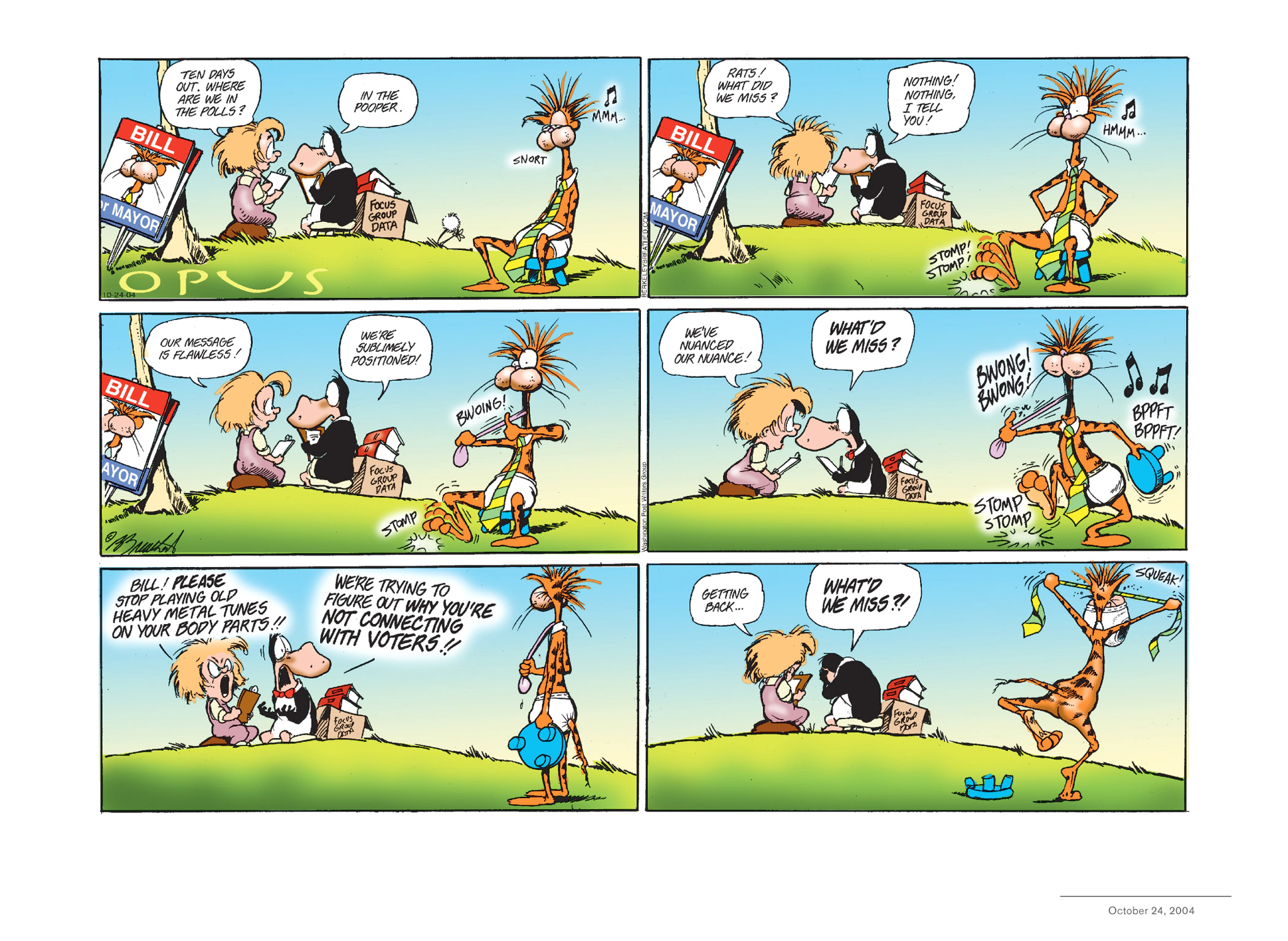 Read online Opus Complete Sunday Strips From 2003-2008 comic -  Issue # TPB (Part 1) - 55