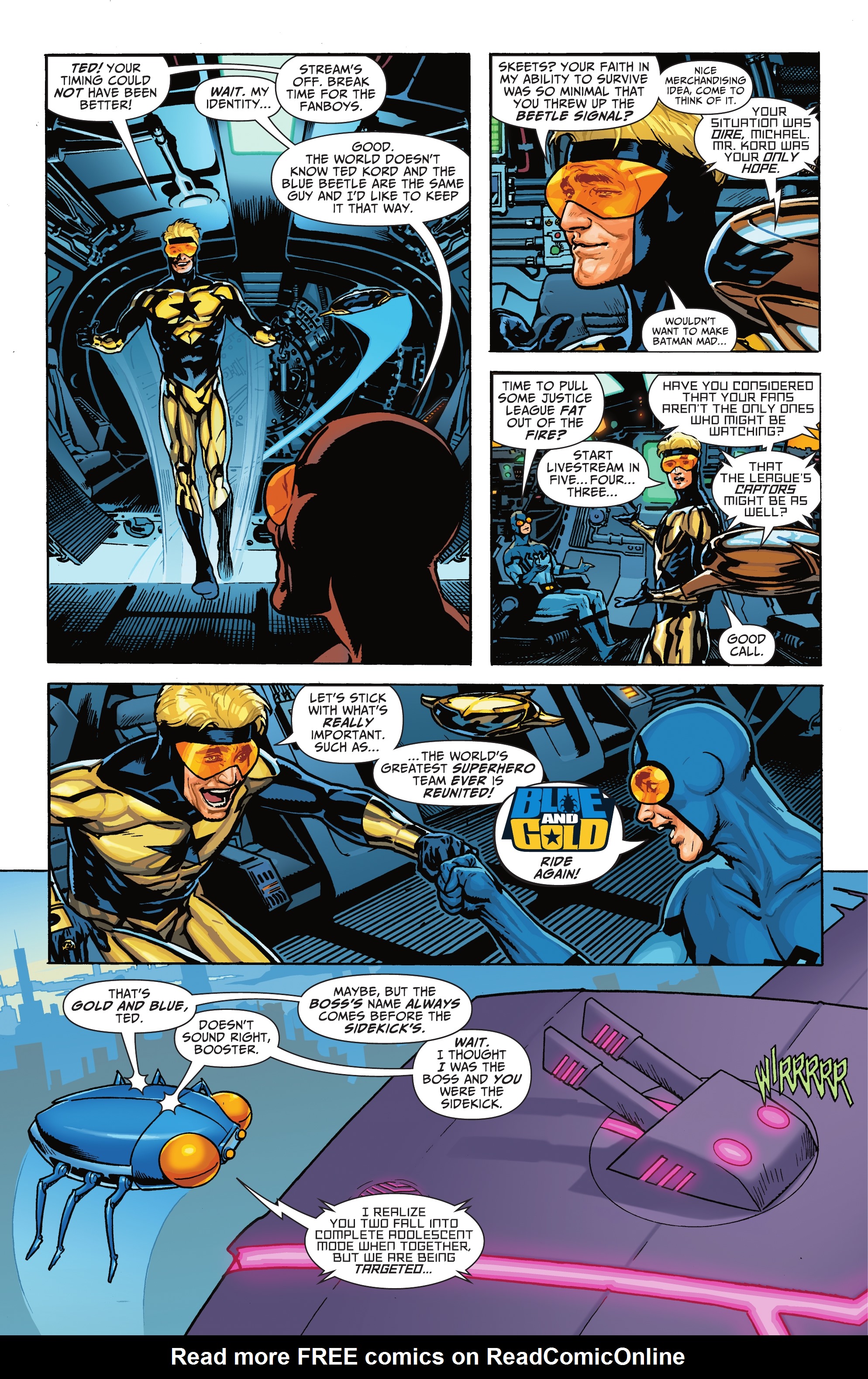 Read online Blue & Gold comic -  Issue #1 - 12