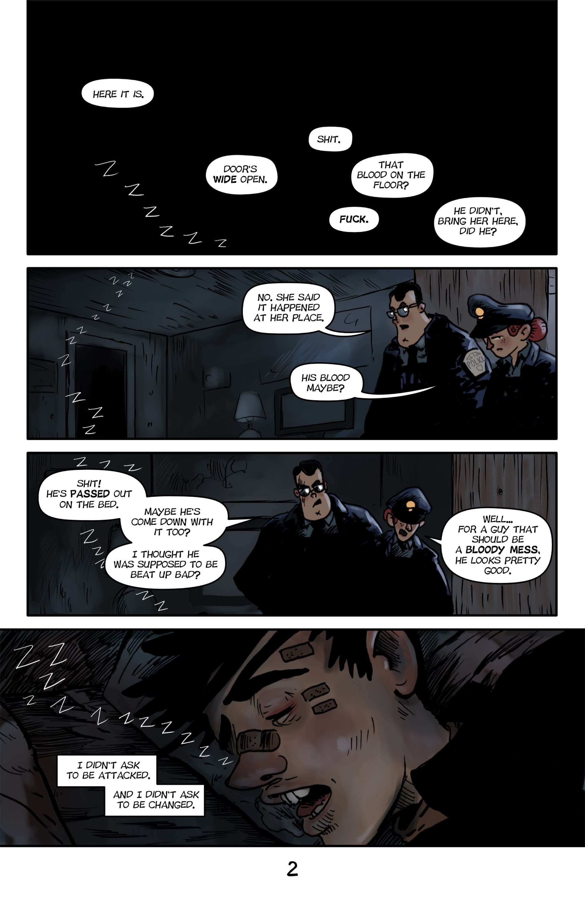 Read online Who Needs the Moon comic -  Issue #5 - 6