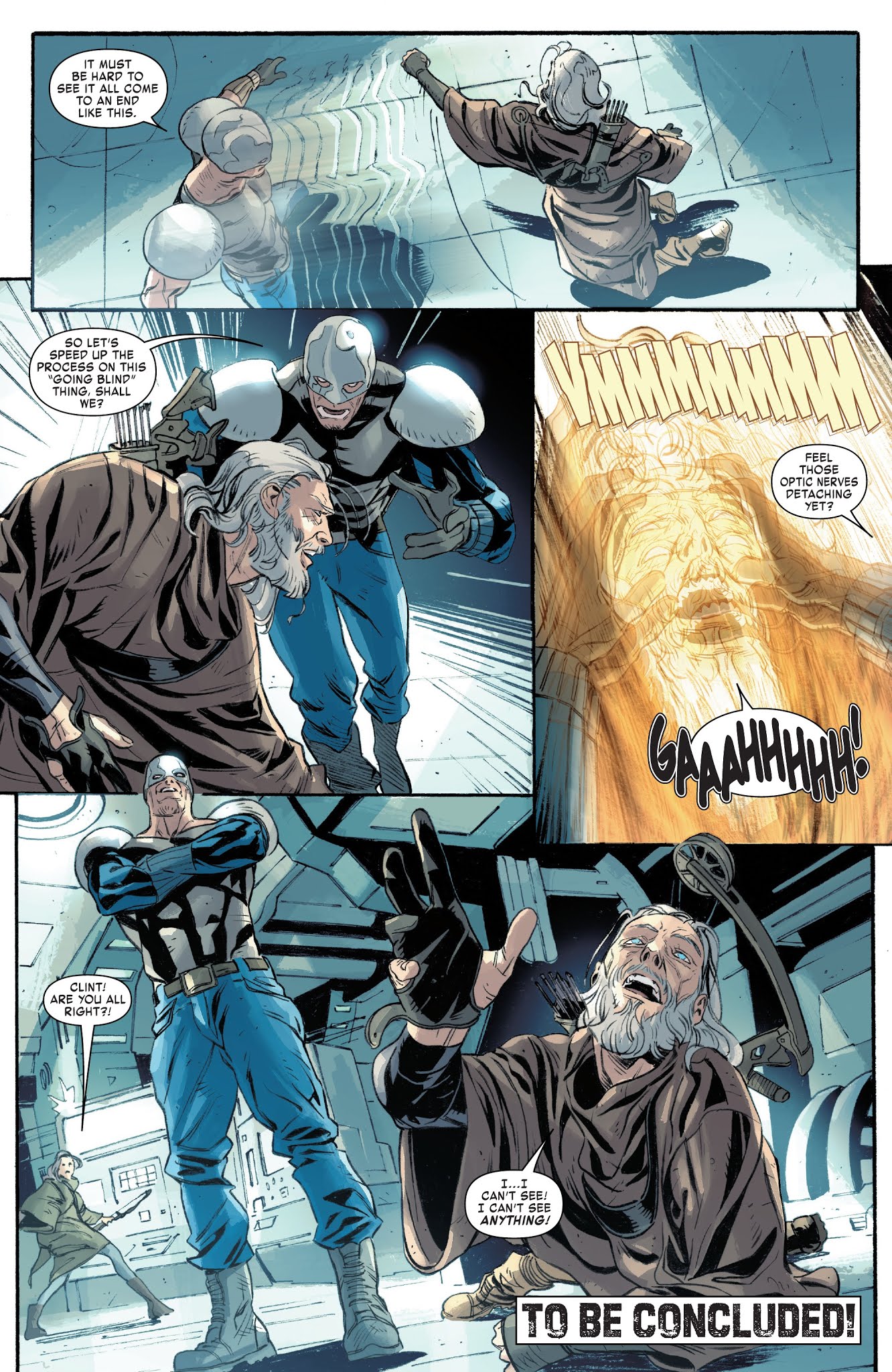 Read online Old Man Hawkeye comic -  Issue #11 - 22