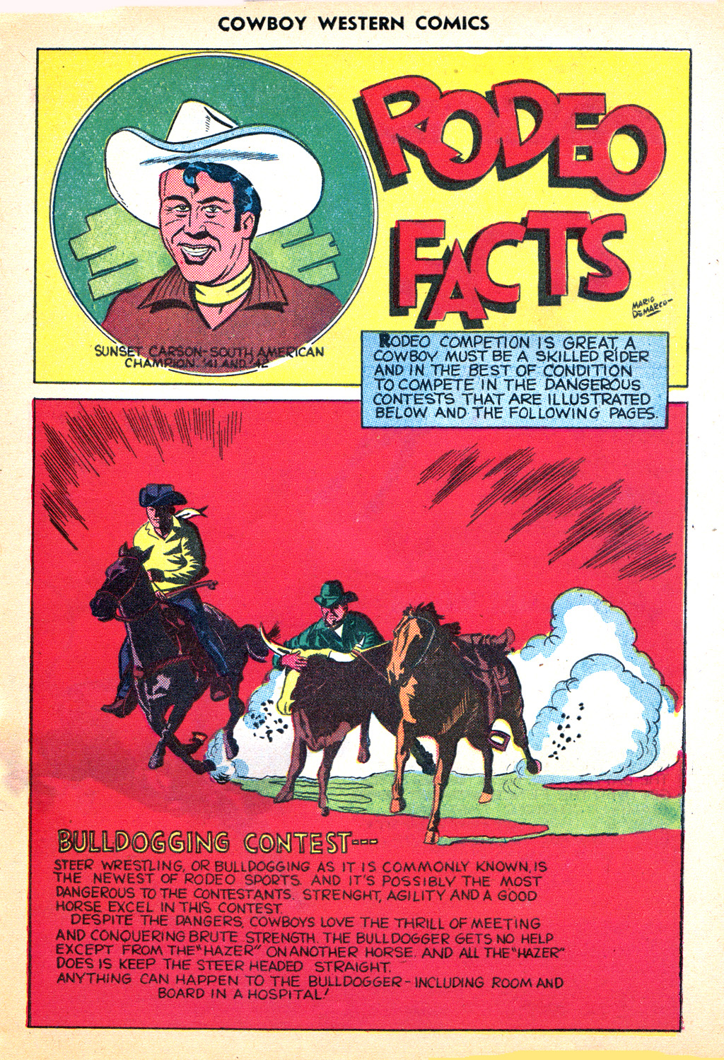 Read online Cowboy Western Comics (1948) comic -  Issue #29 - 11