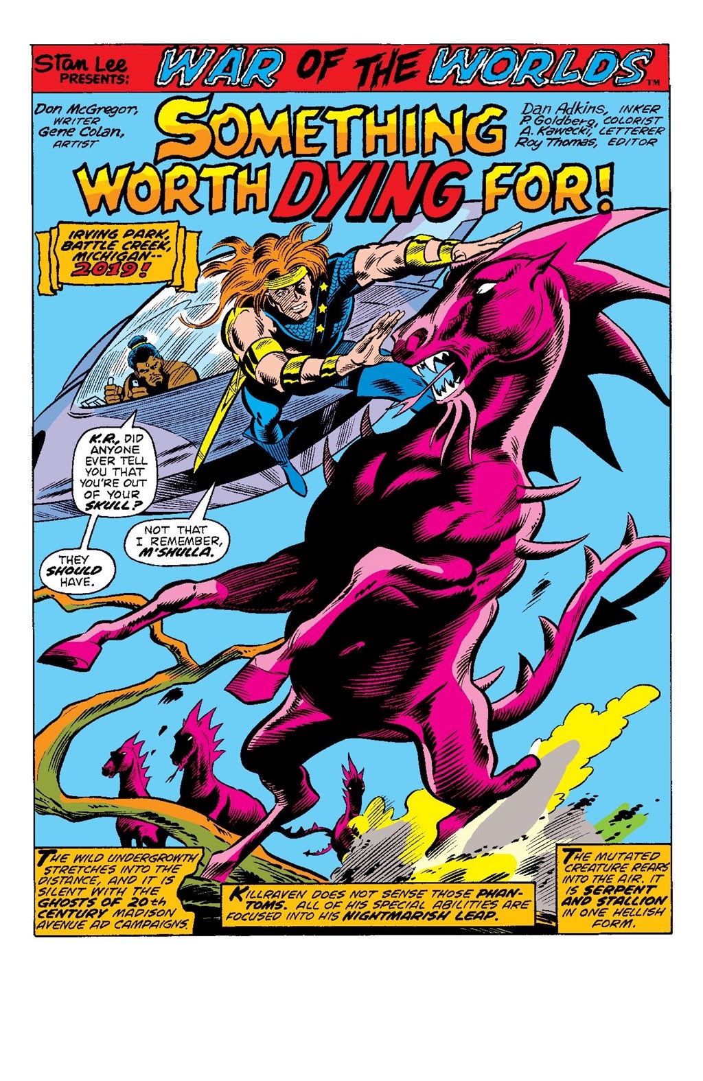 Read online Killraven Epic Collection: Warrior of the Worlds comic -  Issue # TPB (Part 2) - 54