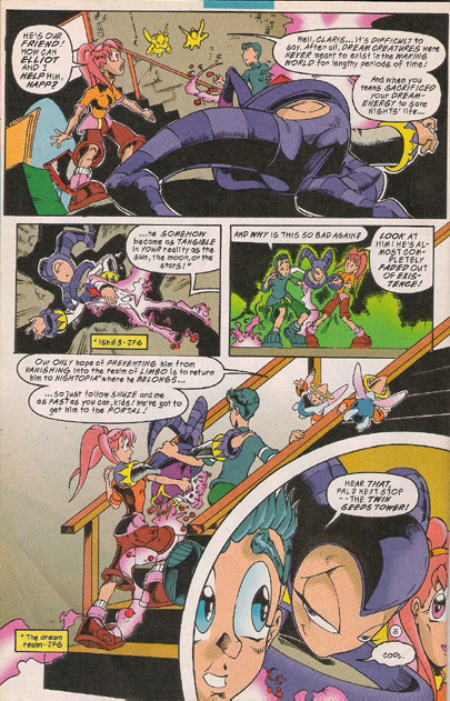 Read online NiGHTS into Dreams... comic -  Issue #6 - 5