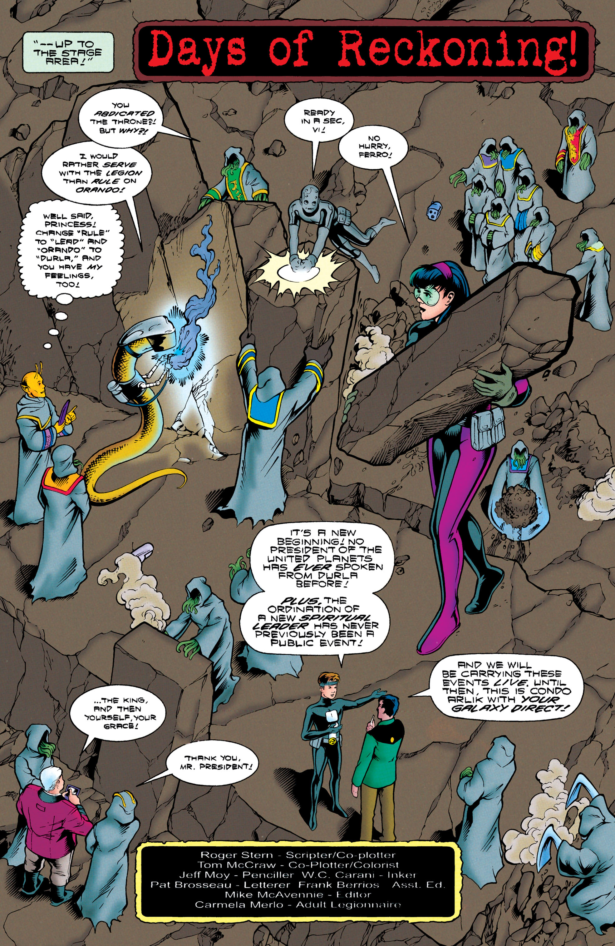 Read online Legionnaires comic -  Issue #65 - 6