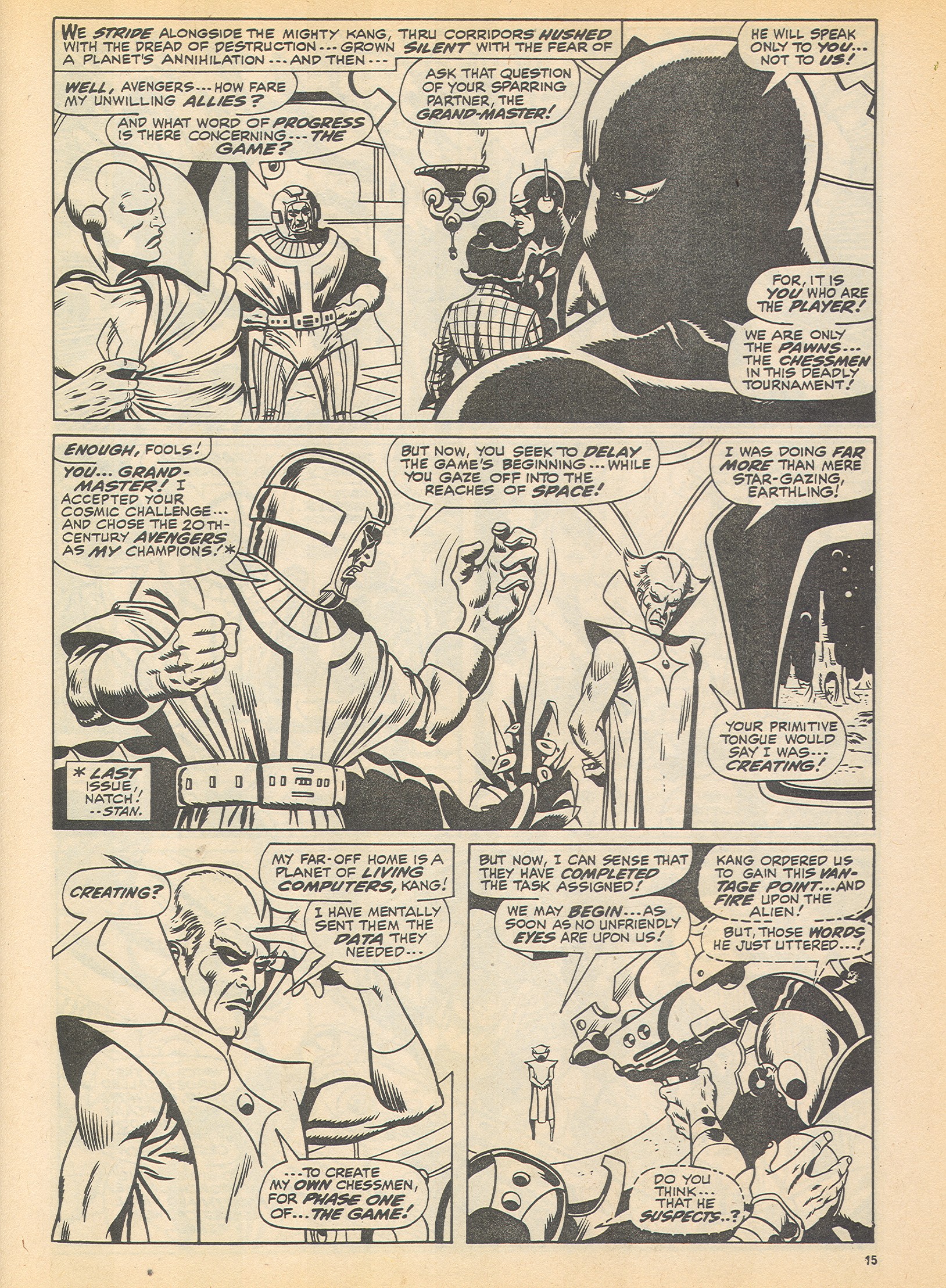 Read online The Avengers (1973) comic -  Issue #106 - 15