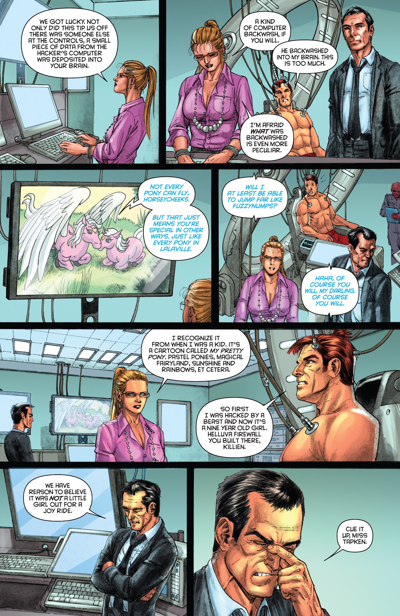 Read online Bionic Man comic -  Issue #21 - 16