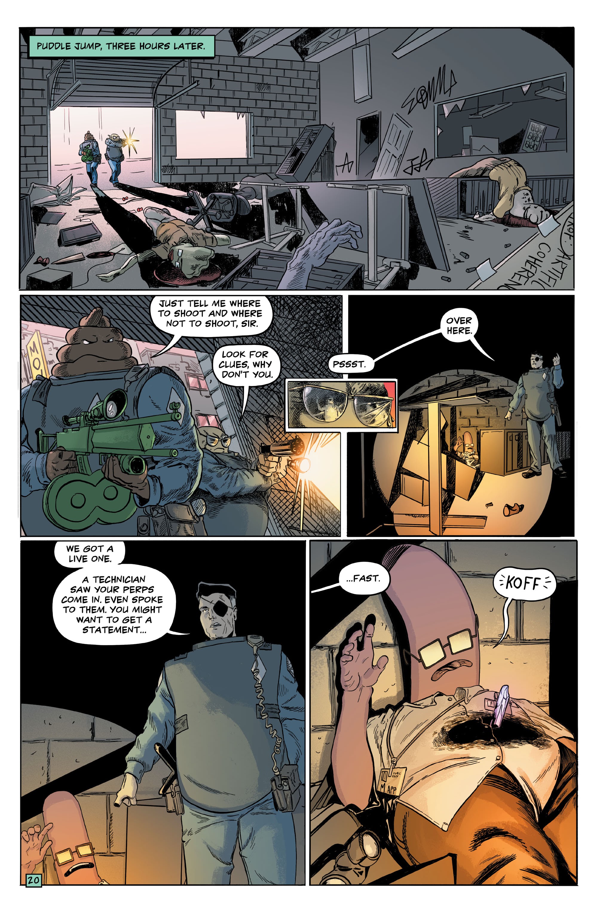 Read online Justice Warriors comic -  Issue #2 - 22