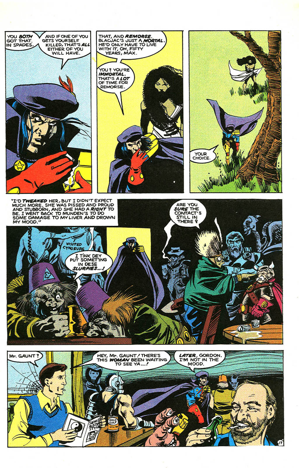 Read online Grimjack comic -  Issue #31 - 21