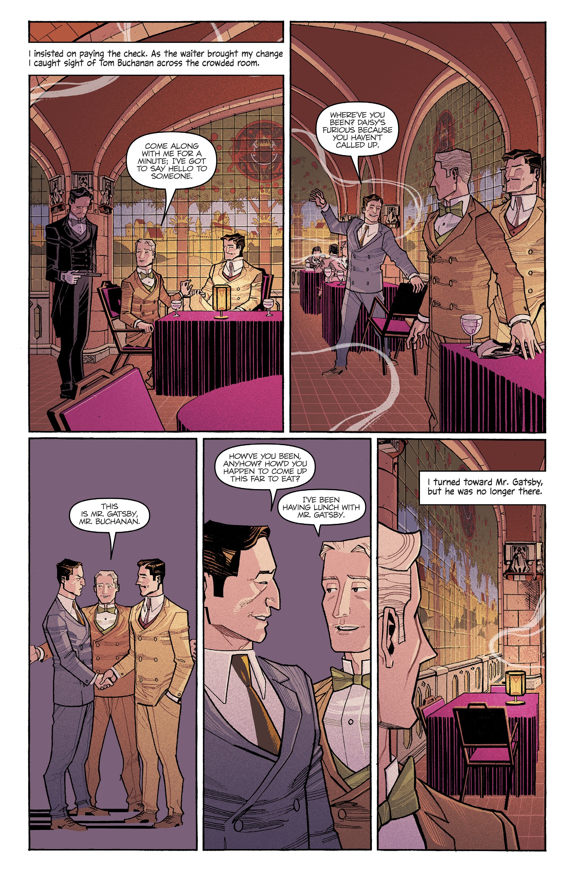 Read online The Great Gatsby comic -  Issue #3 - 15