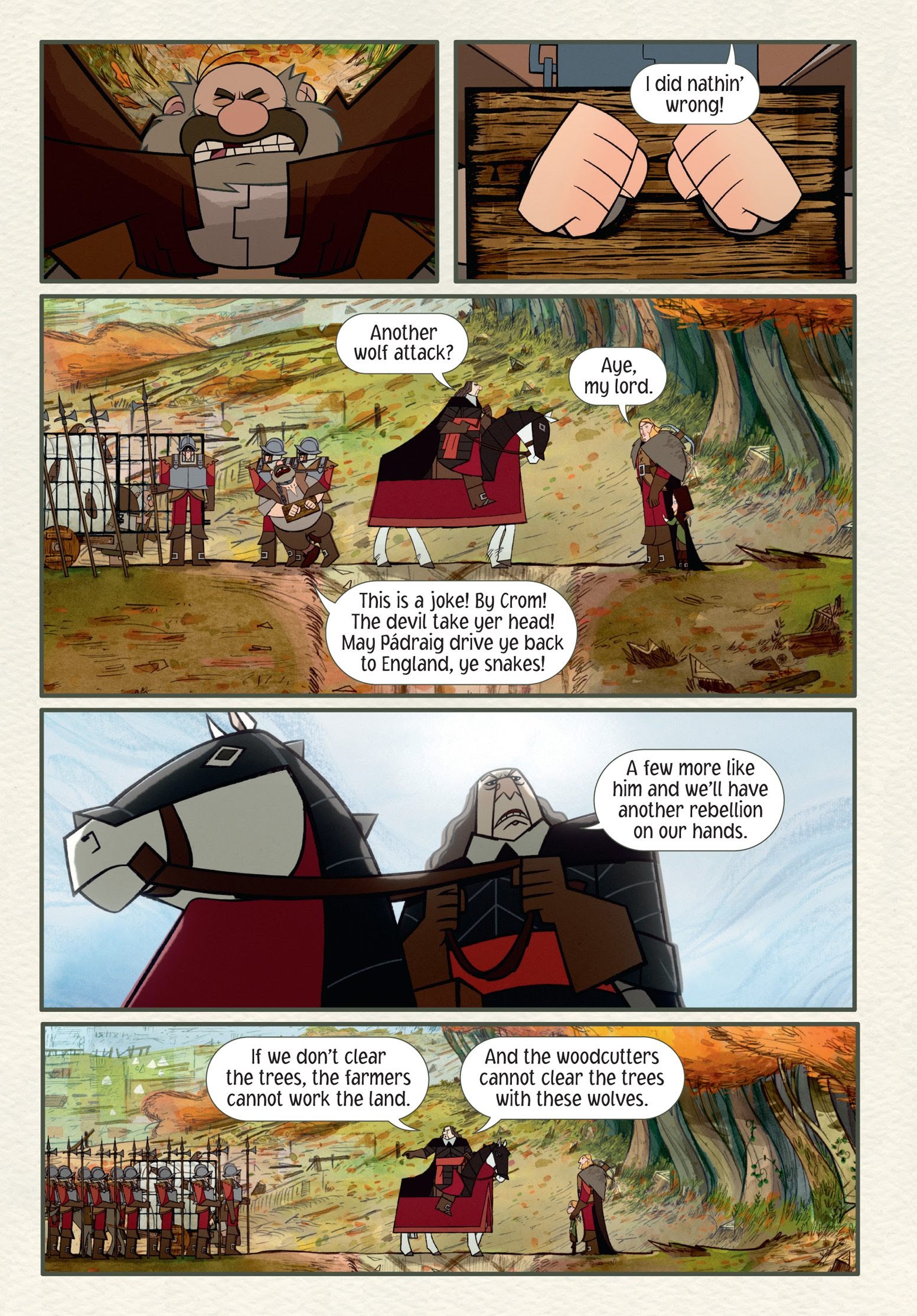 Read online Wolfwalkers: The Graphic Novel comic -  Issue # TPB (Part 1) - 61