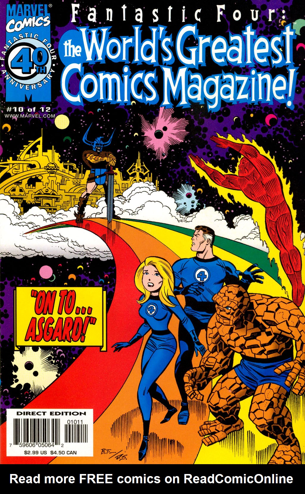 Read online Fantastic Four: World's Greatest Comics Magazine comic -  Issue #10 - 1