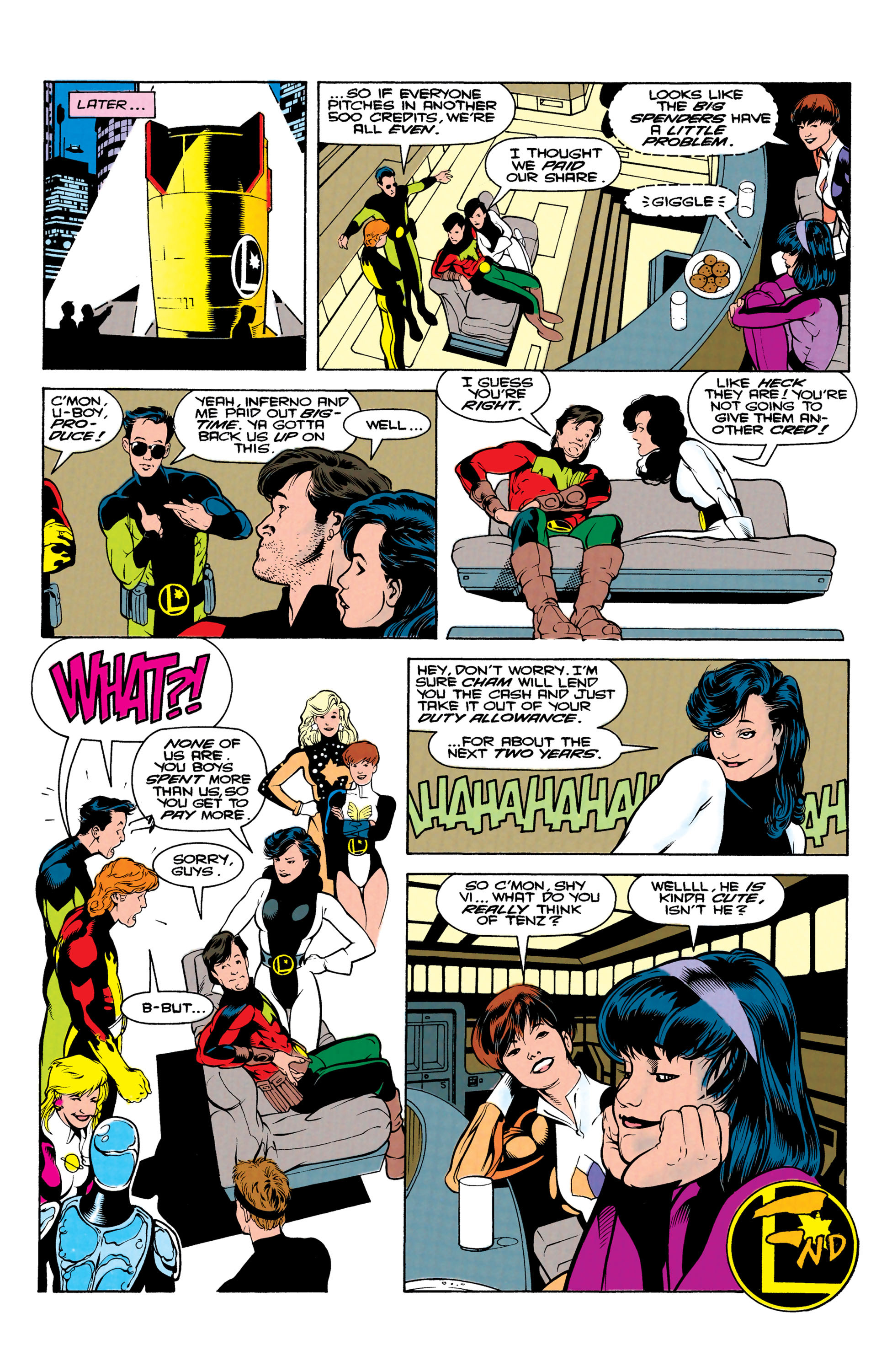 Read online Legionnaires comic -  Issue #7 - 23