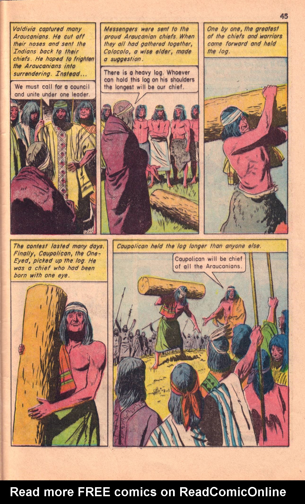 Read online Classics Illustrated comic -  Issue #165 - 47