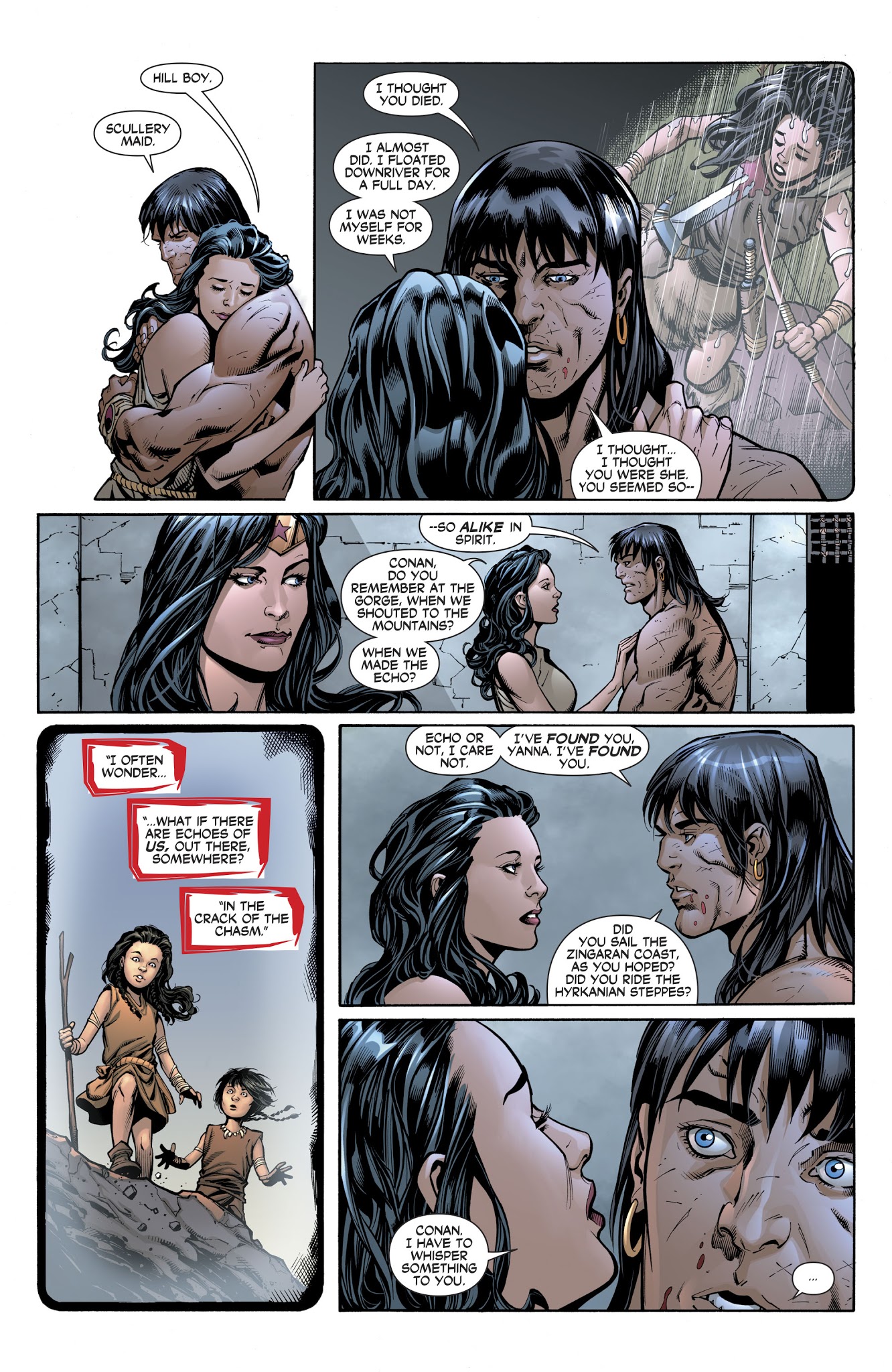 Read online Wonder Woman/Conan comic -  Issue #6 - 22