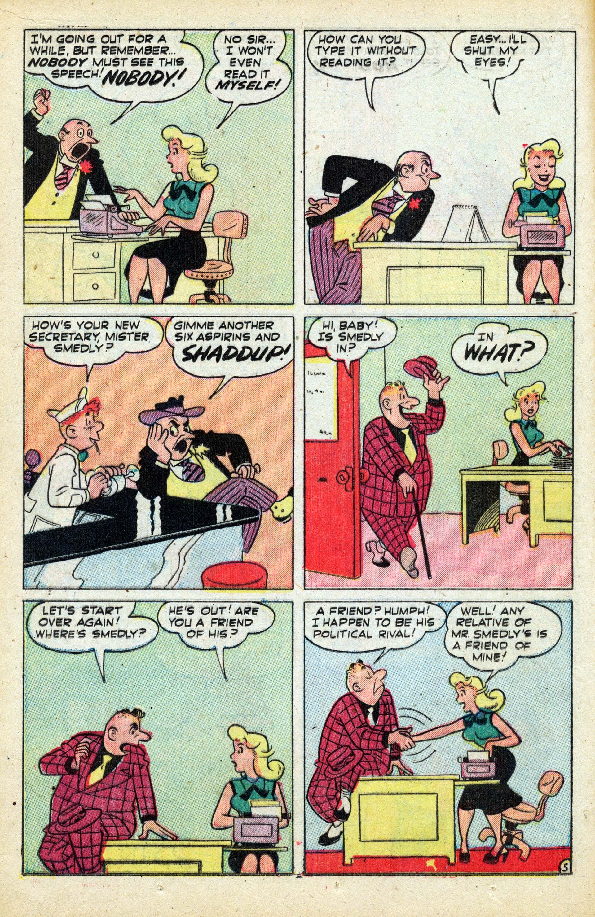 Read online My Friend Irma comic -  Issue #6 - 16