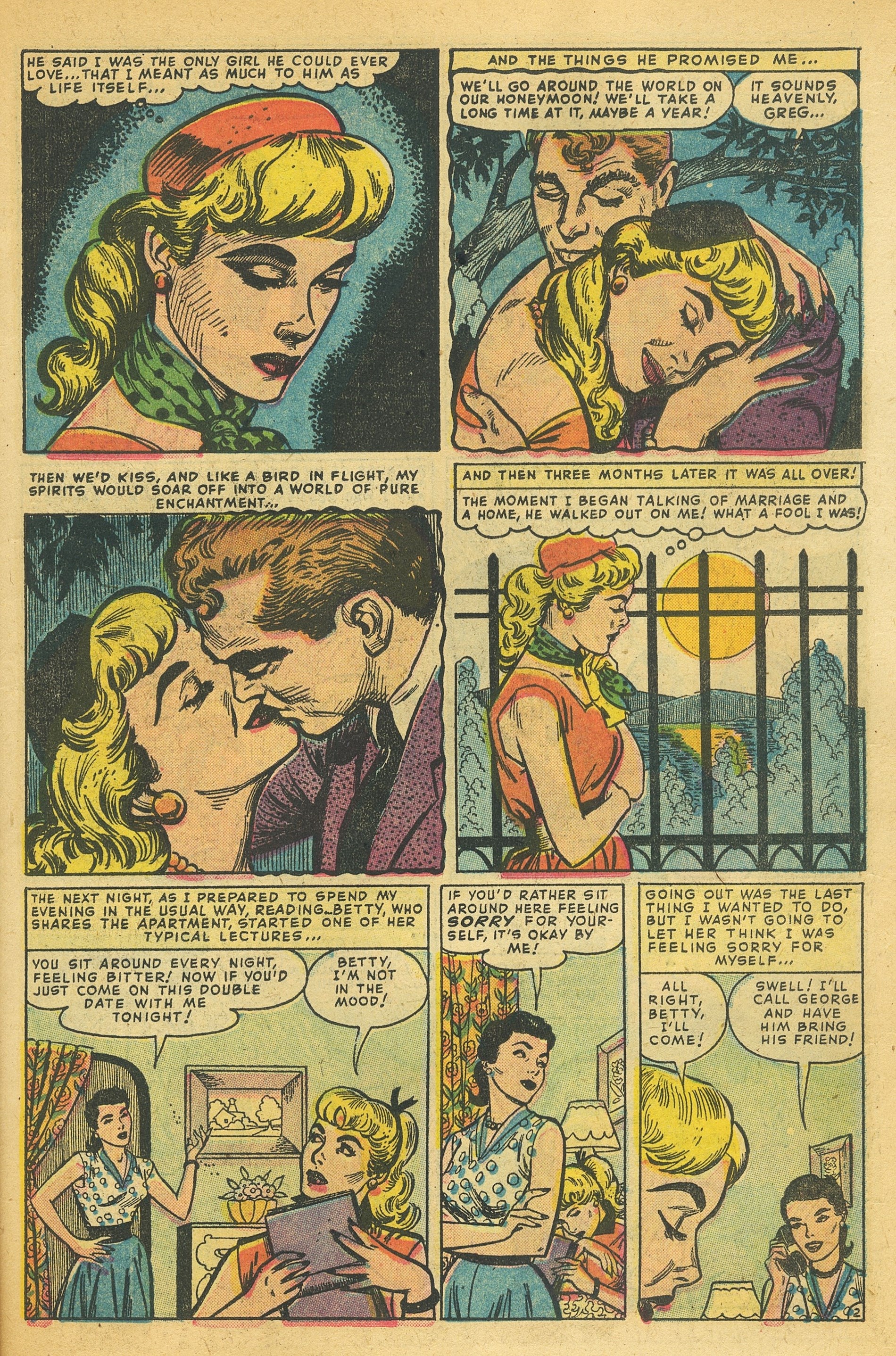 Read online Love Romances comic -  Issue #58 - 11