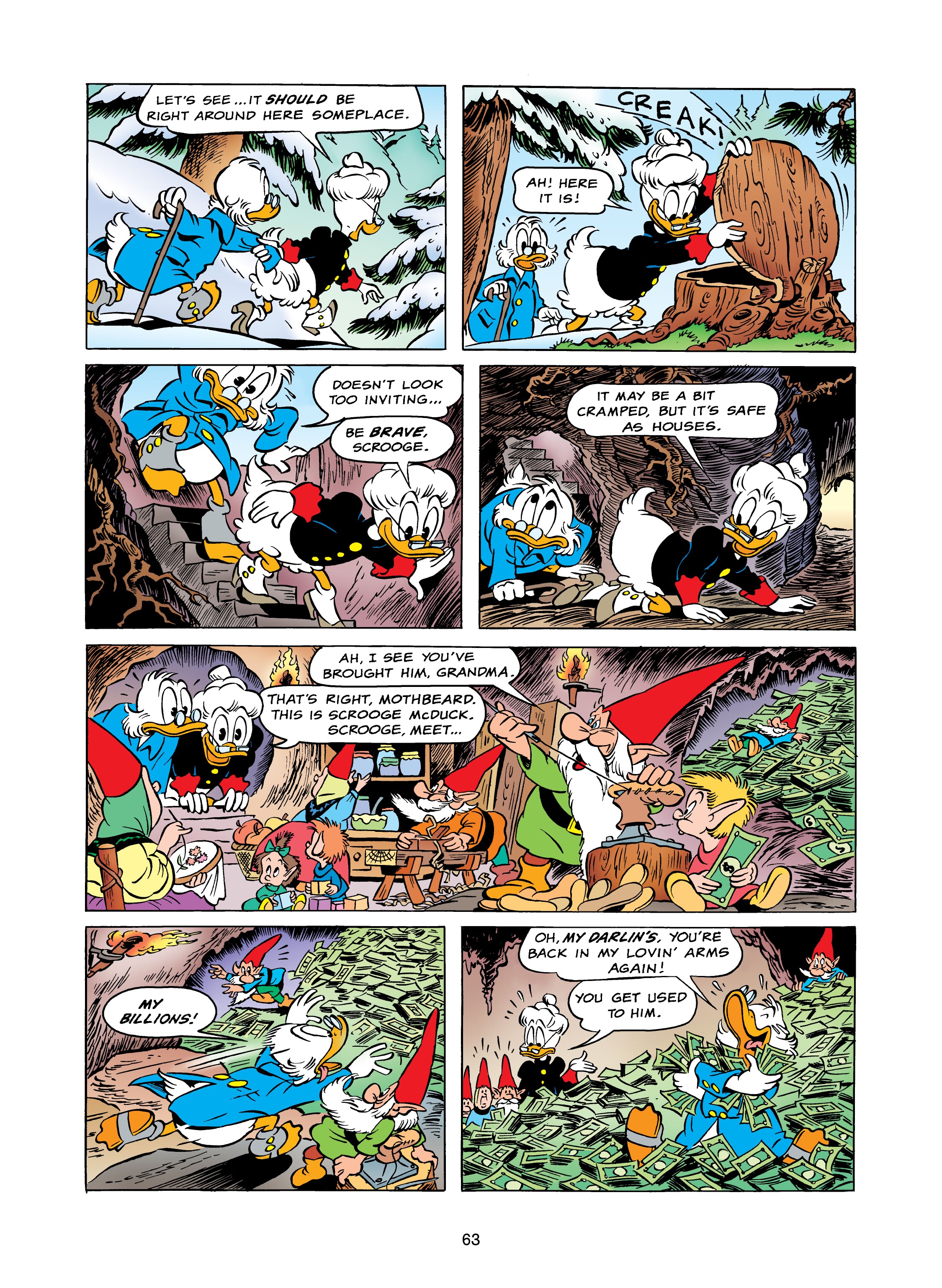 Read online Walt Disney's Uncle Scrooge & Donald Duck: Bear Mountain Tales comic -  Issue # TPB (Part 1) - 63
