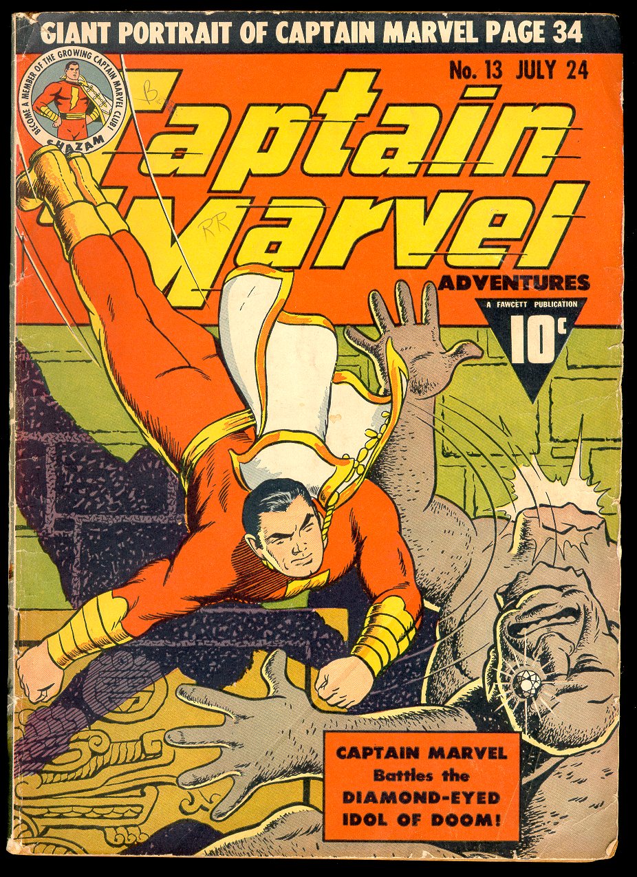 Read online Captain Marvel Adventures comic -  Issue #13 - 1
