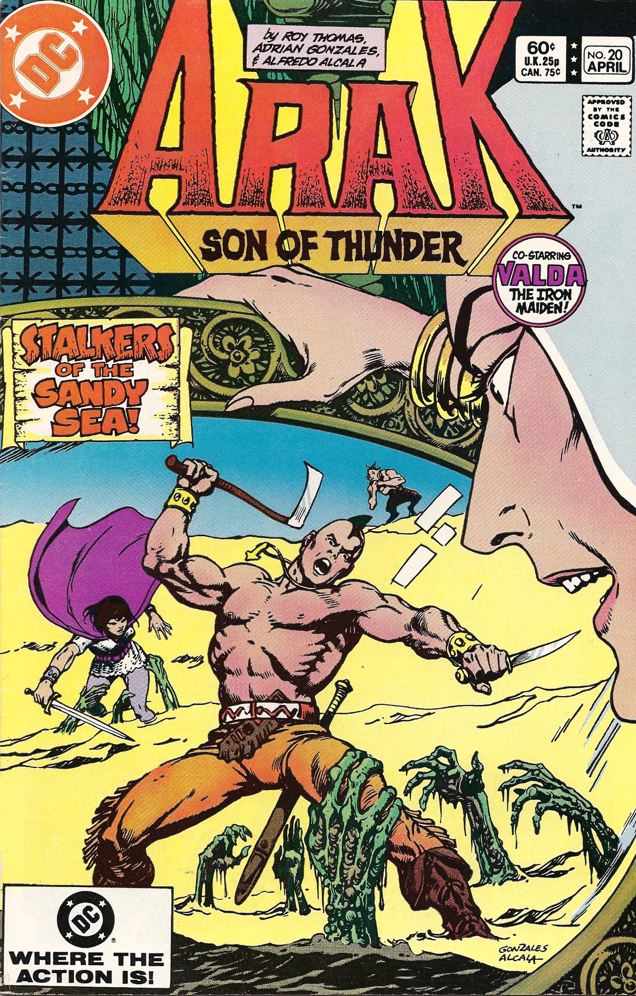Read online Arak Son of Thunder comic -  Issue #20 - 1