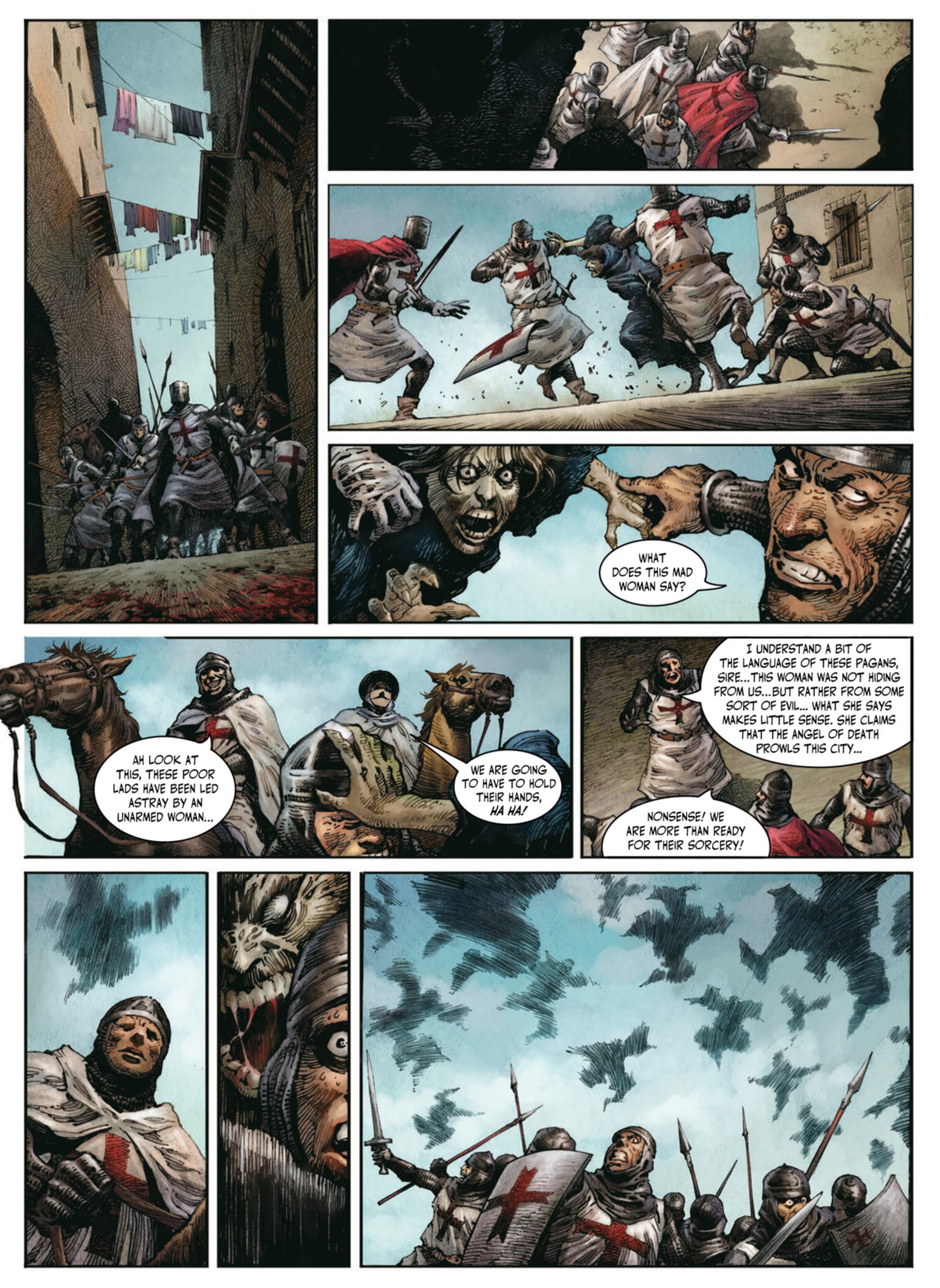Read online Crusades comic -  Issue #3 - 38