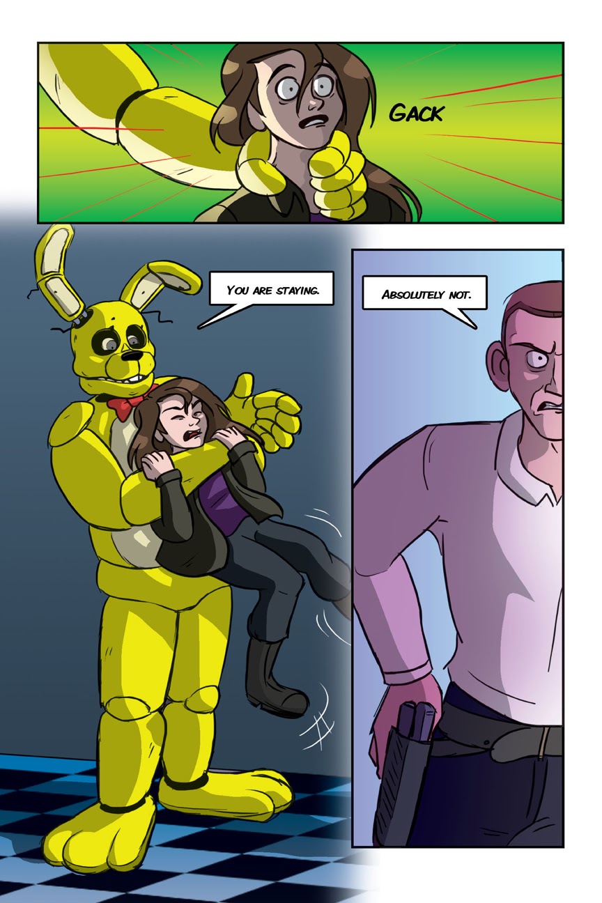Read online Five Nights At Freddy's comic -  Issue # The Silver Eyes (Part 2) - 87