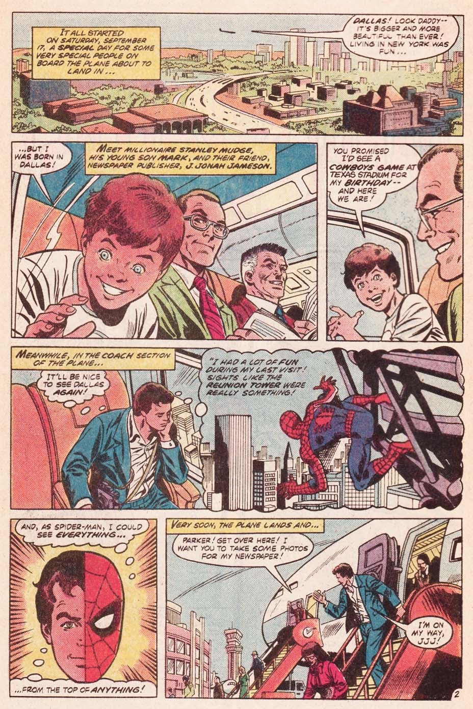 Read online Spider-Man and the Dallas Cowboys: "Danger in Dallas" comic -  Issue # Full - 3